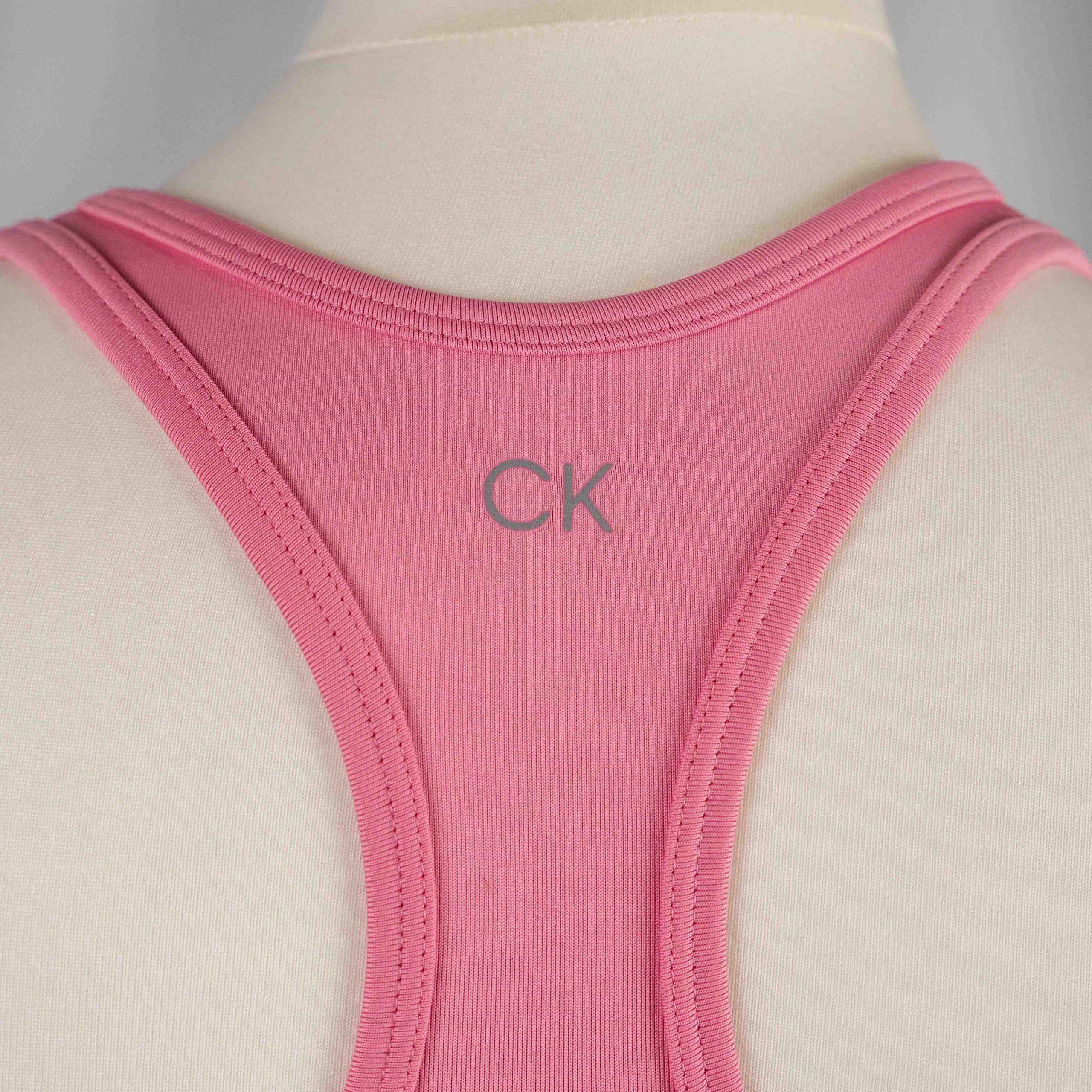 Calvin Klein Pink Performance Sports Bra Medium Racerback NWT RRP £40.00 image 4