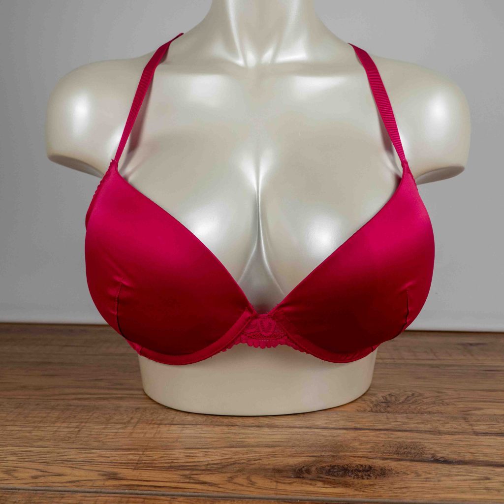 M&S Red Satin Lace Racerback Bra 36DD NWT RRP £16.00