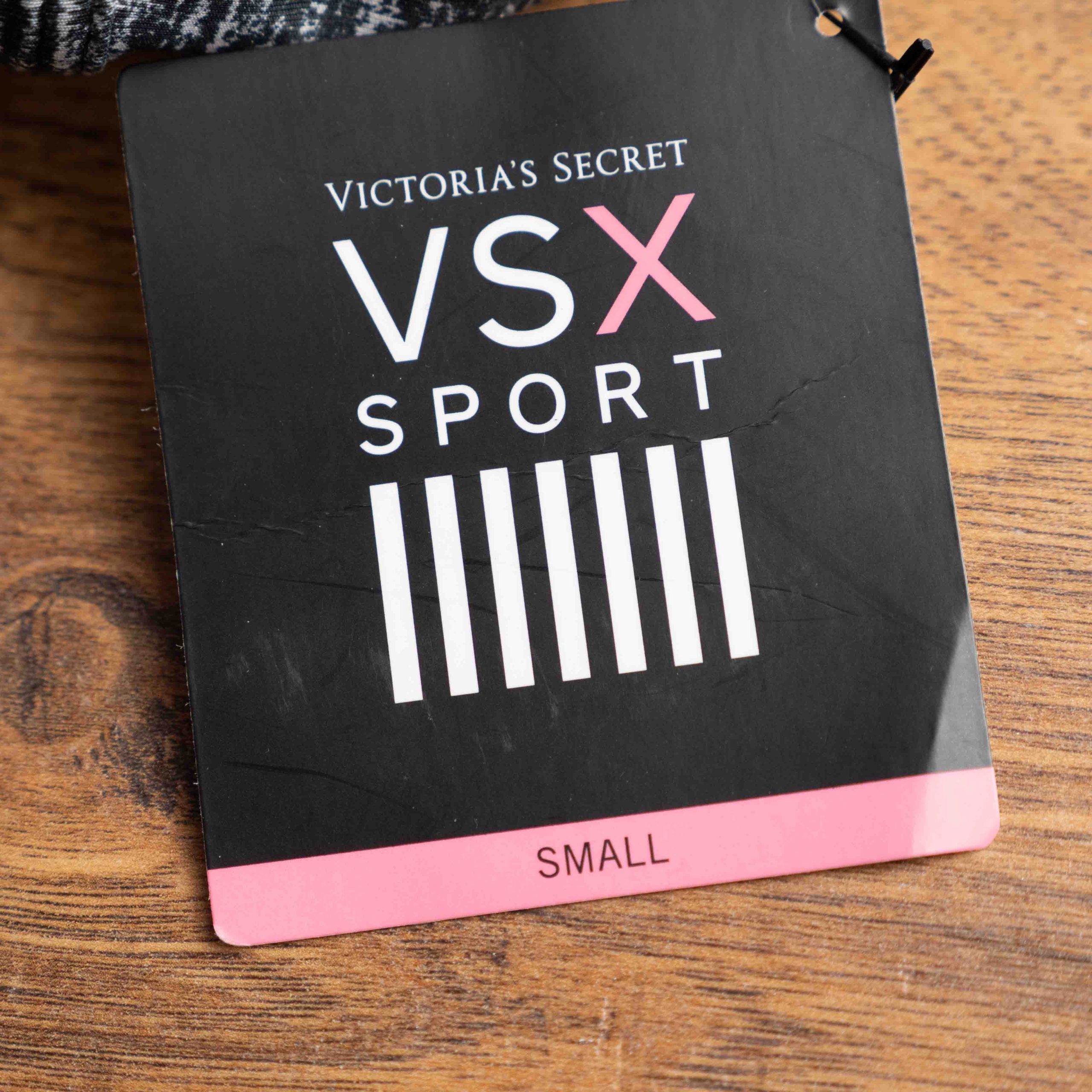 Victoria's Secret VSX Sport Black & White Sports Bra Small NWT RRP $20.00 image 6