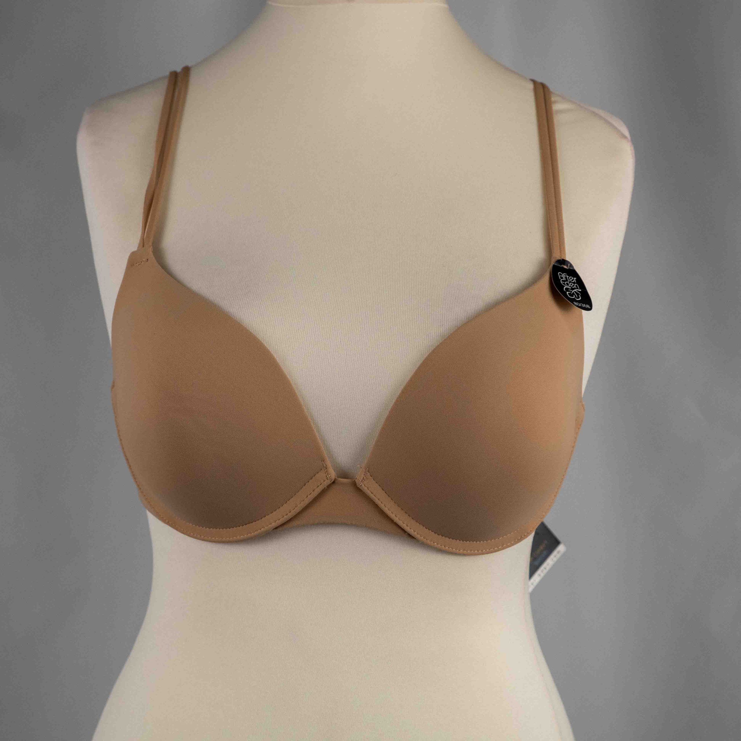 After Eden Nude Padded Underwired Bra 80B Double Straps NWT RRP £43.20