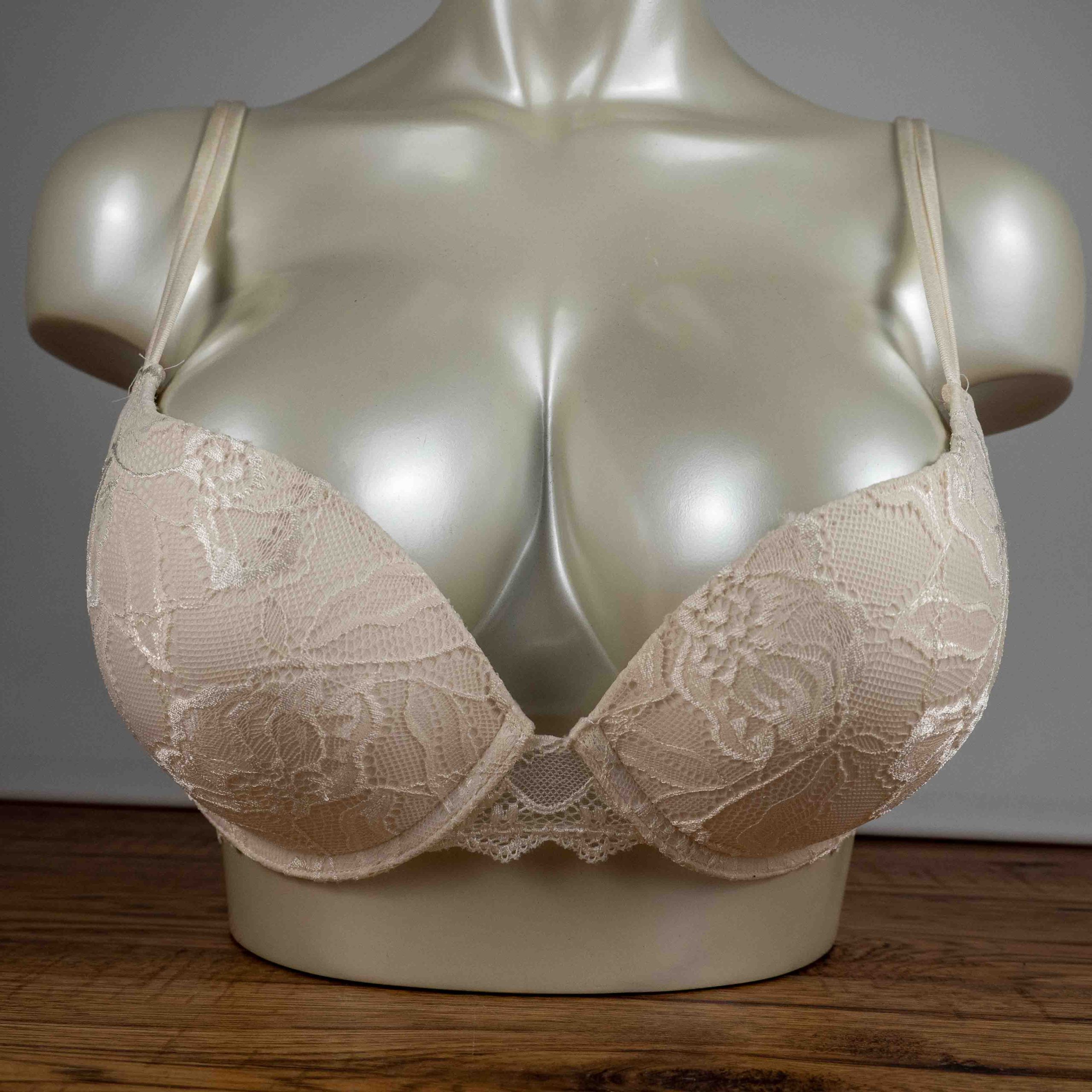 After Eden White Lace Push-Up Bra Size 36B with Adjustable Straps NWT RRP £38.00