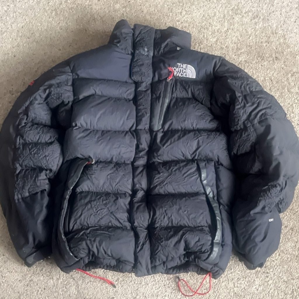 The North Face Black Summit Series Puffer Jacket UK S 800 Fill