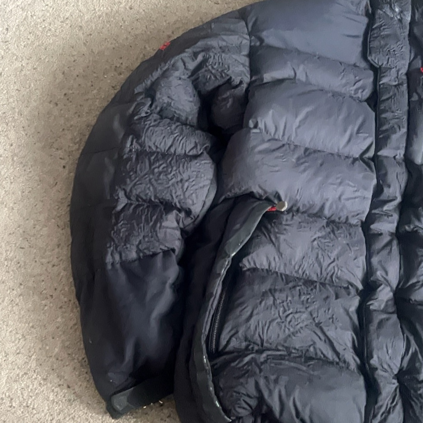The North Face Black Summit Series Puffer Jacket UK S 800 Fill image 3