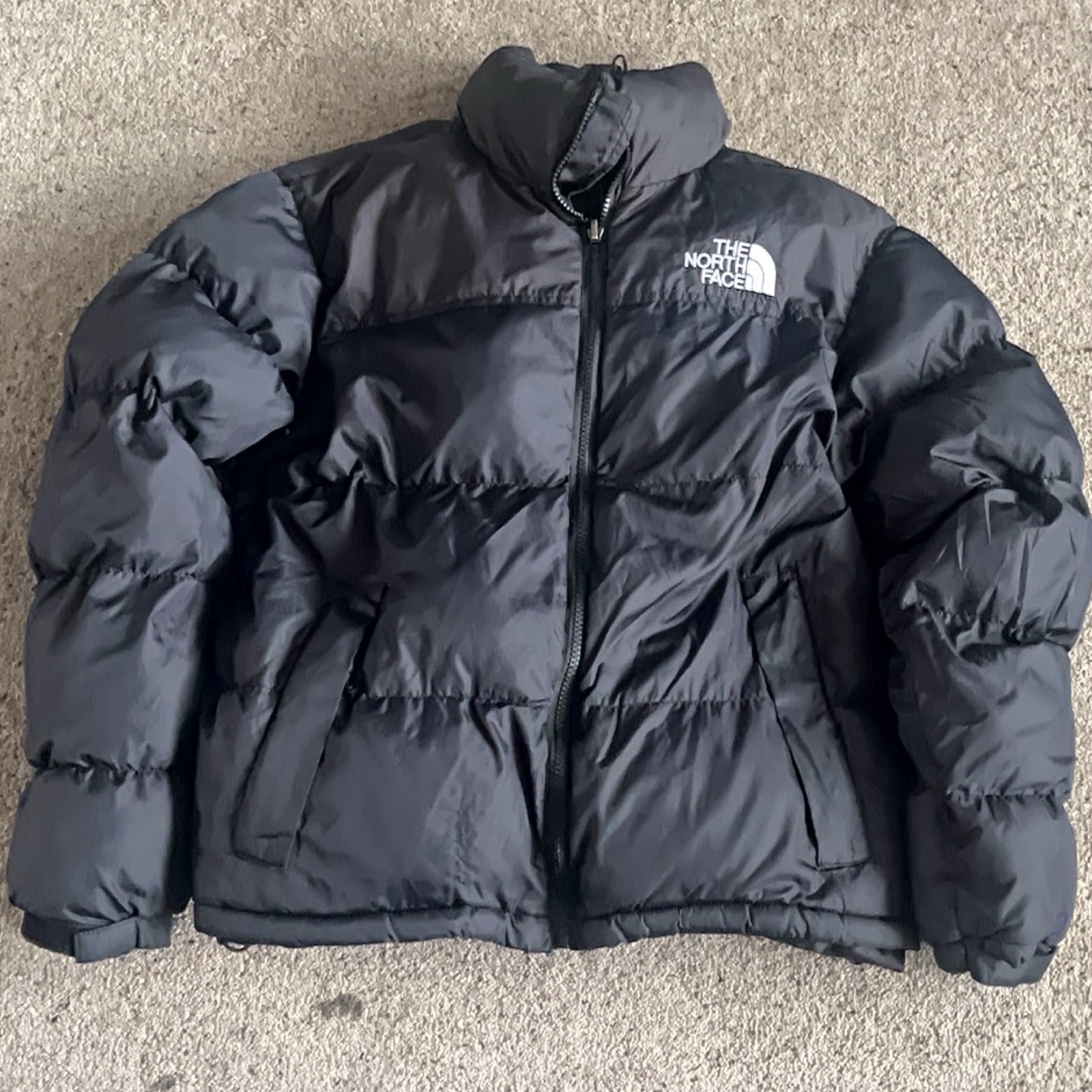 The North Face Black Puffer Jacket UK M