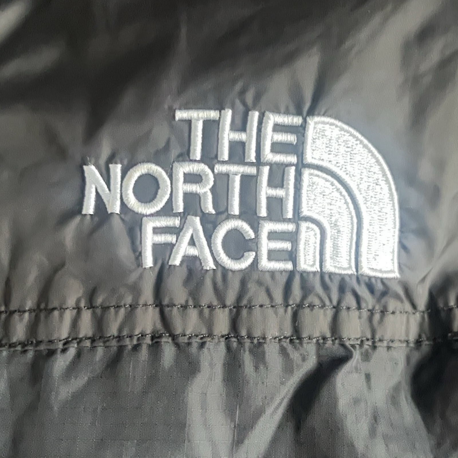 The North Face Black Puffer Jacket UK M image 4