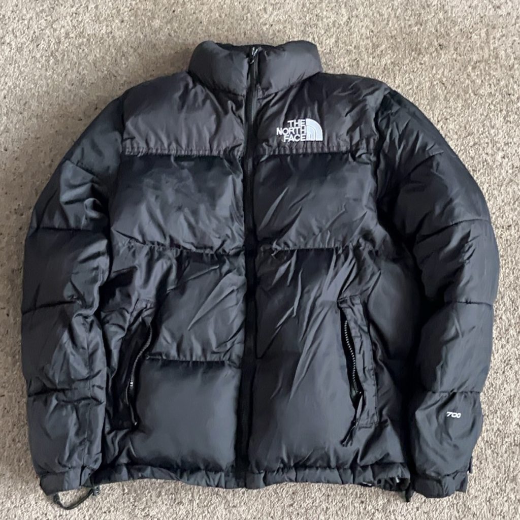 The North Face Black 700 Fill Down Puffer Jacket UK S