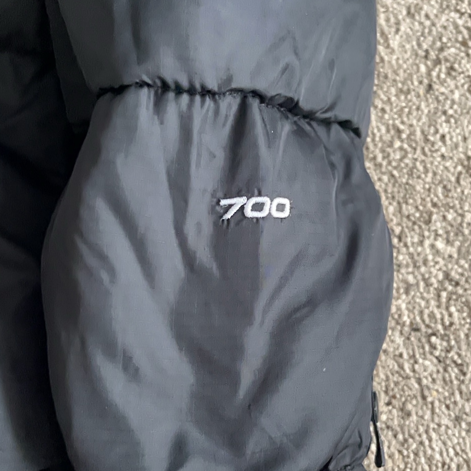 The North Face Black 700 Fill Down Puffer Jacket UK S image 2