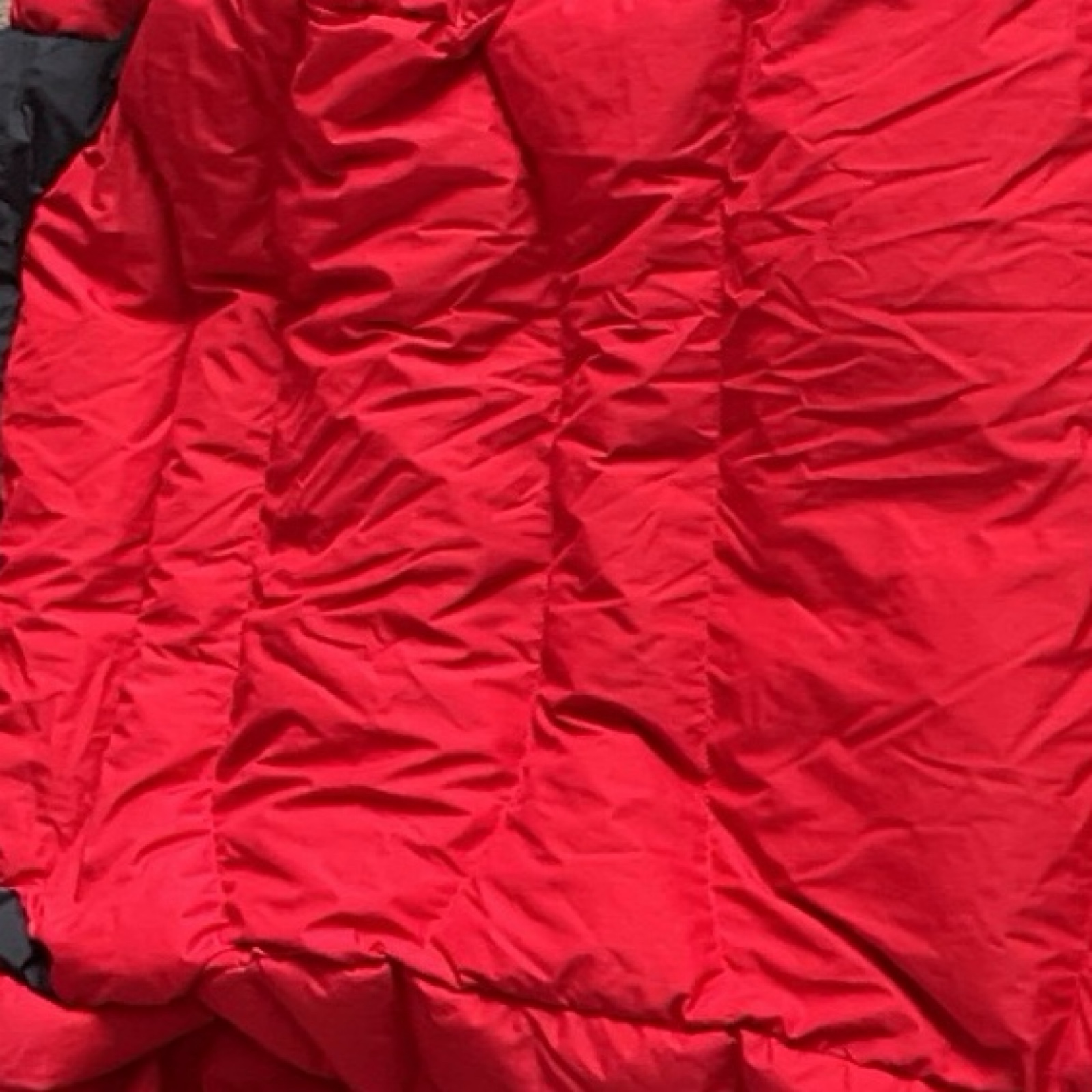 The North Face Red & Black 800 Fill Down Puffer Jacket UK S/M image 4