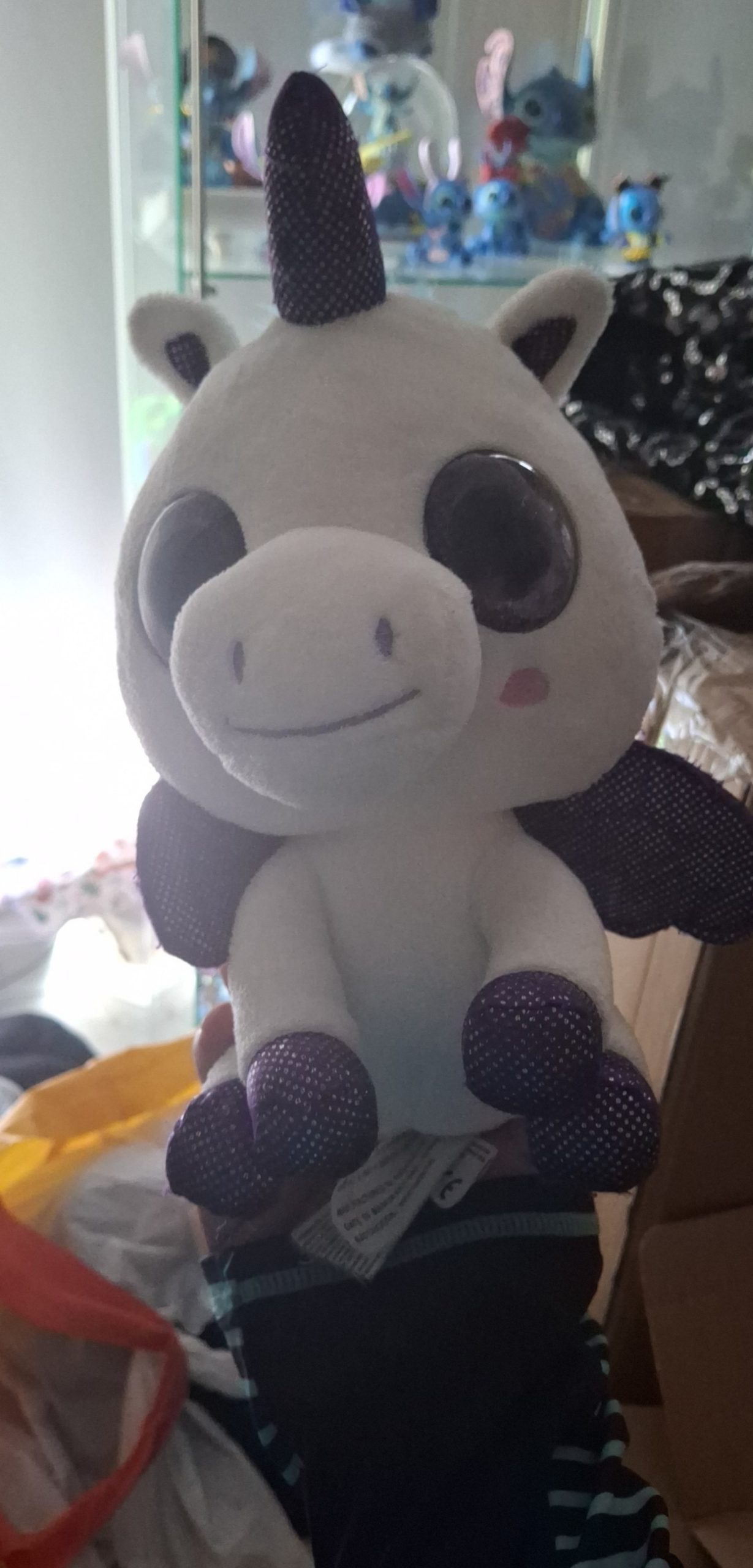 White & Purple Unicorn Plush Toy Soft Stuffed Animal