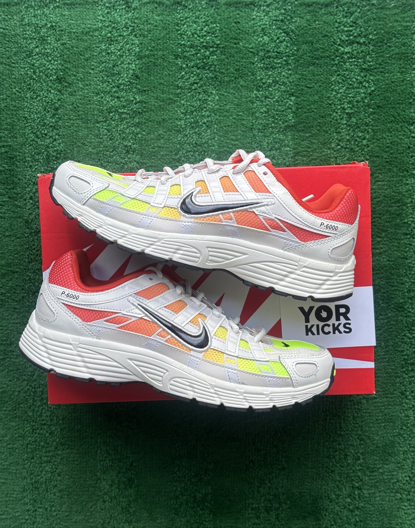 UK 6 Nike P-6000 Fade GS | Sail & Cosmic Clay | IO9922-100