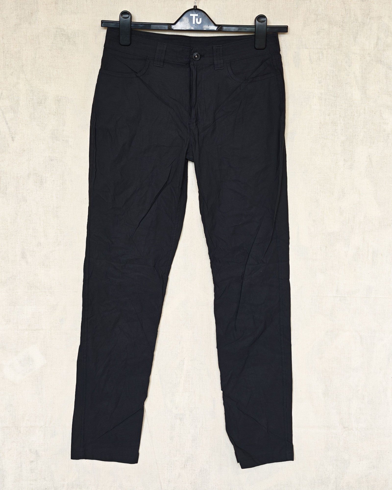 Eddie Bauer Black Slim Fit Trousers Women US4/UK8 Gorpcore