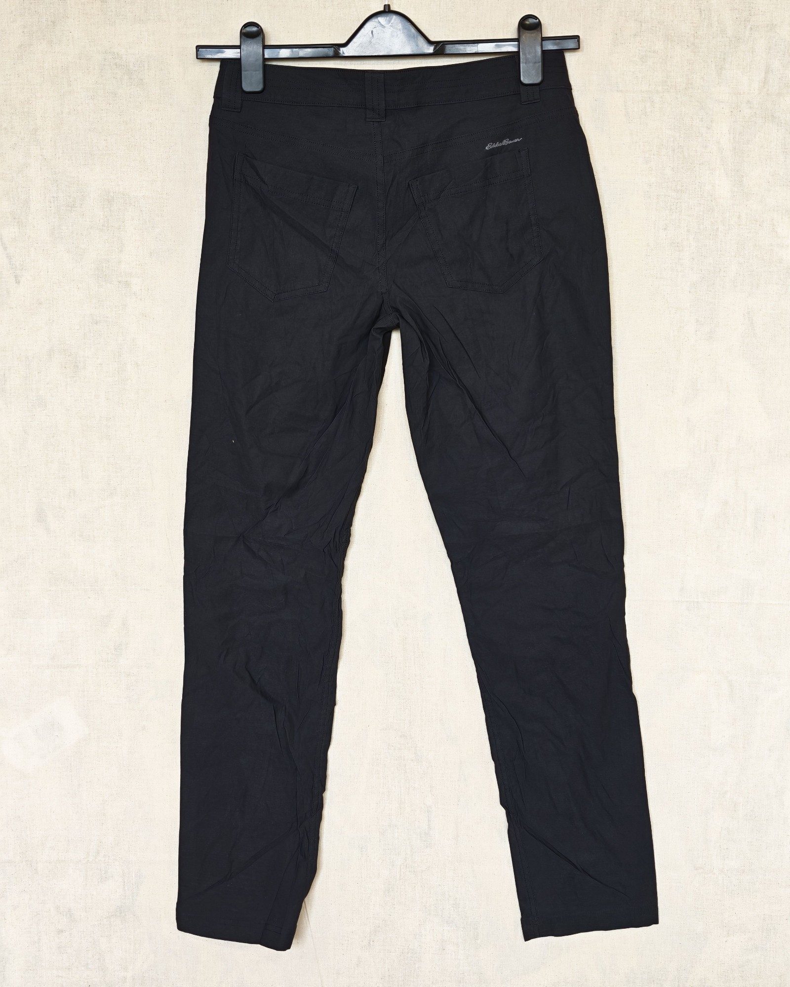 Eddie Bauer Black Slim Fit Trousers Women US4/UK8 Gorpcore image 2