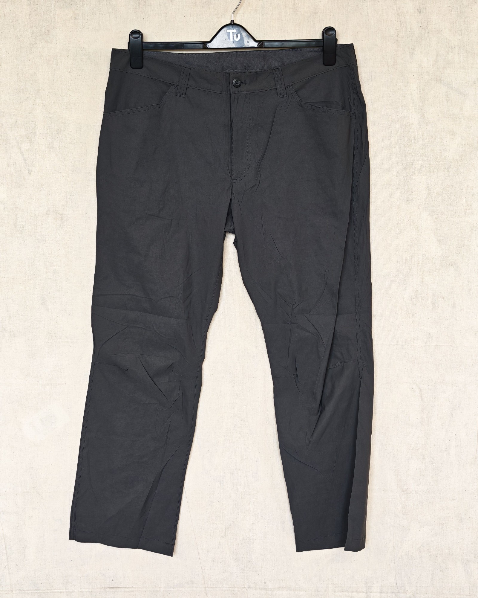 Eddie Bauer Charcoal Grey Men's Chinos 38 Waist Tech Pants