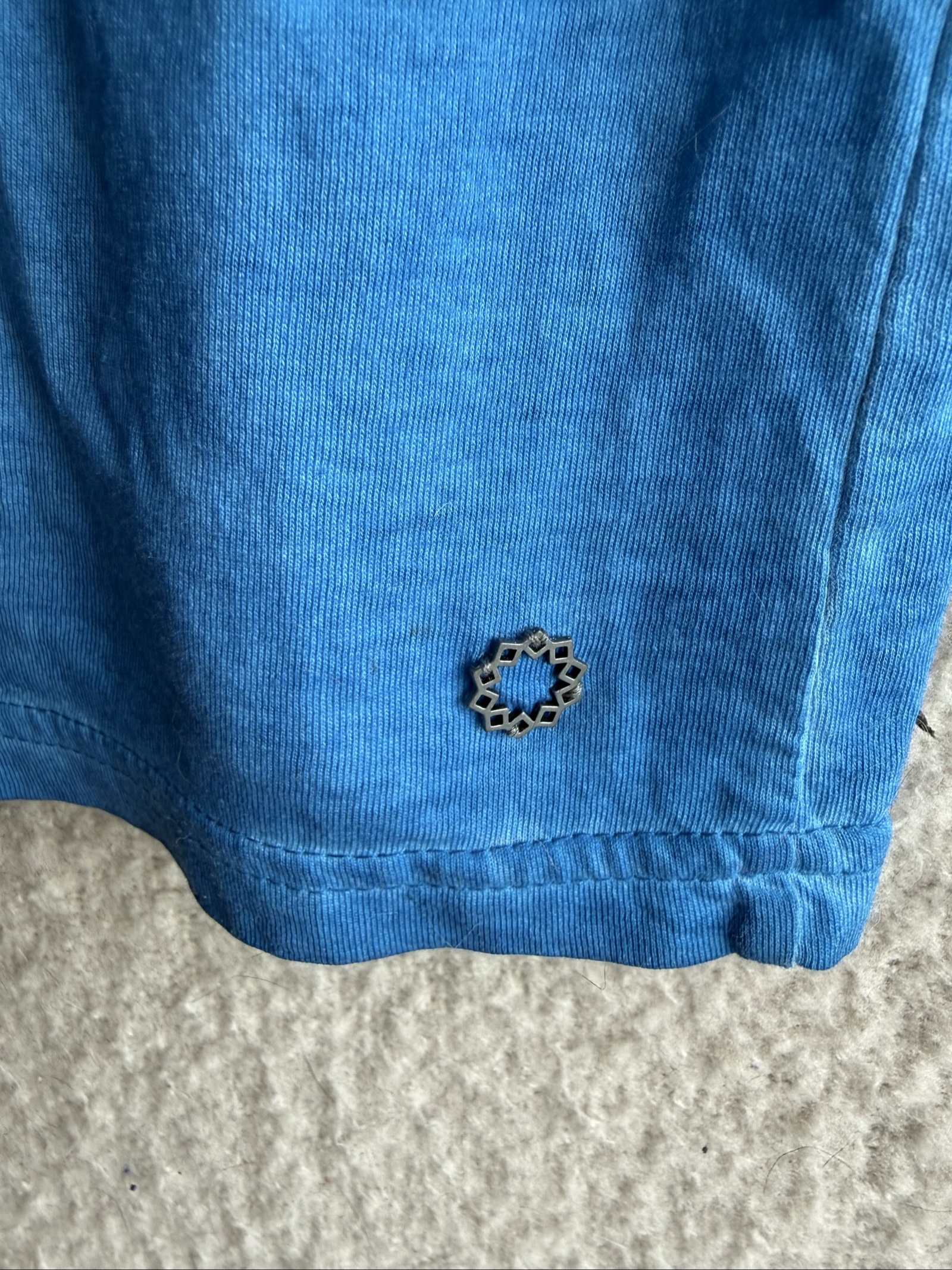 Nümph Blue Maxi Dress UK Small Sleeveless Button Detail Summer Casual image 5
