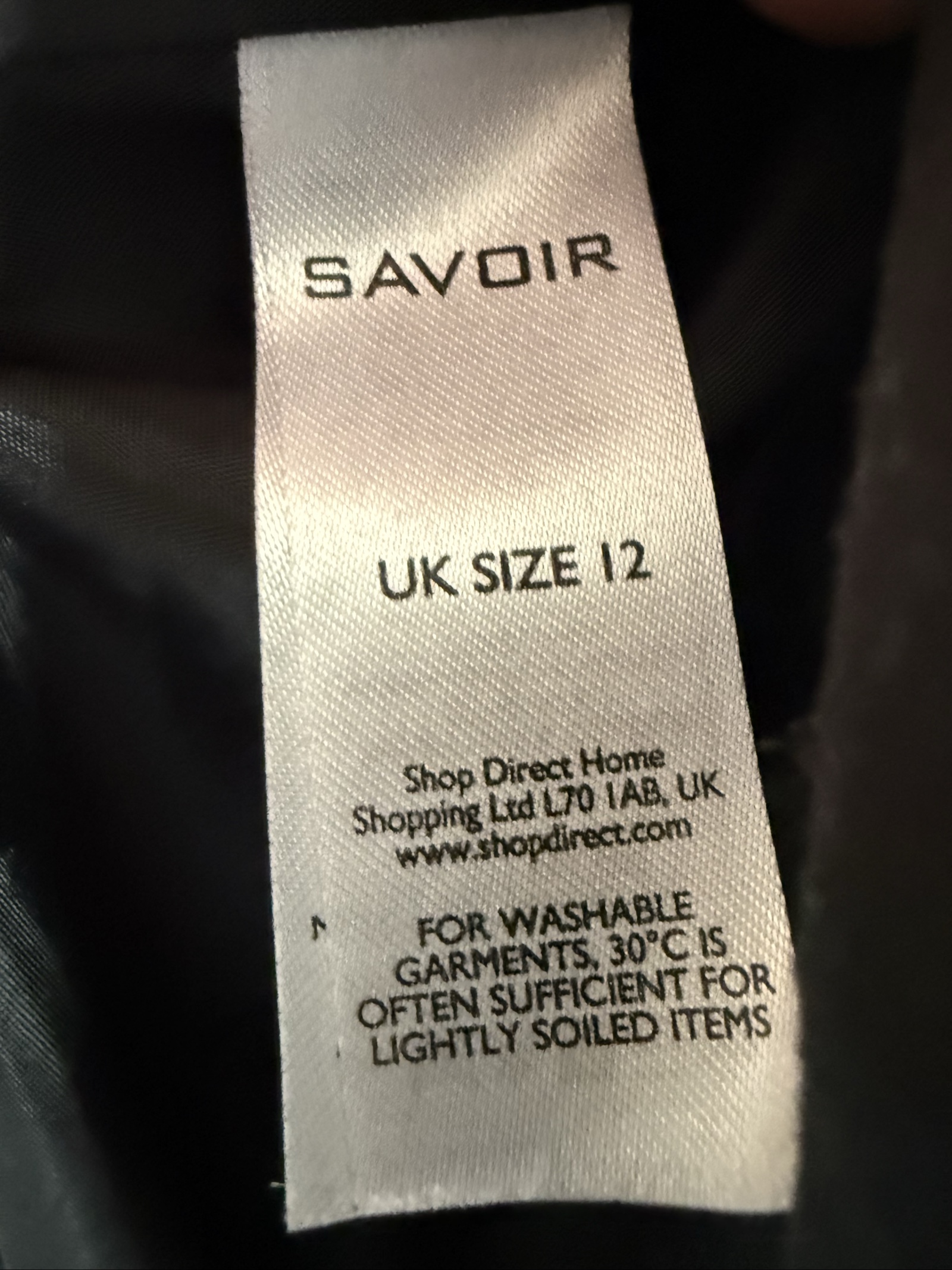 Savoir Black Women's Jacket UK 12 Classic Stylish Blazer Coat image 5