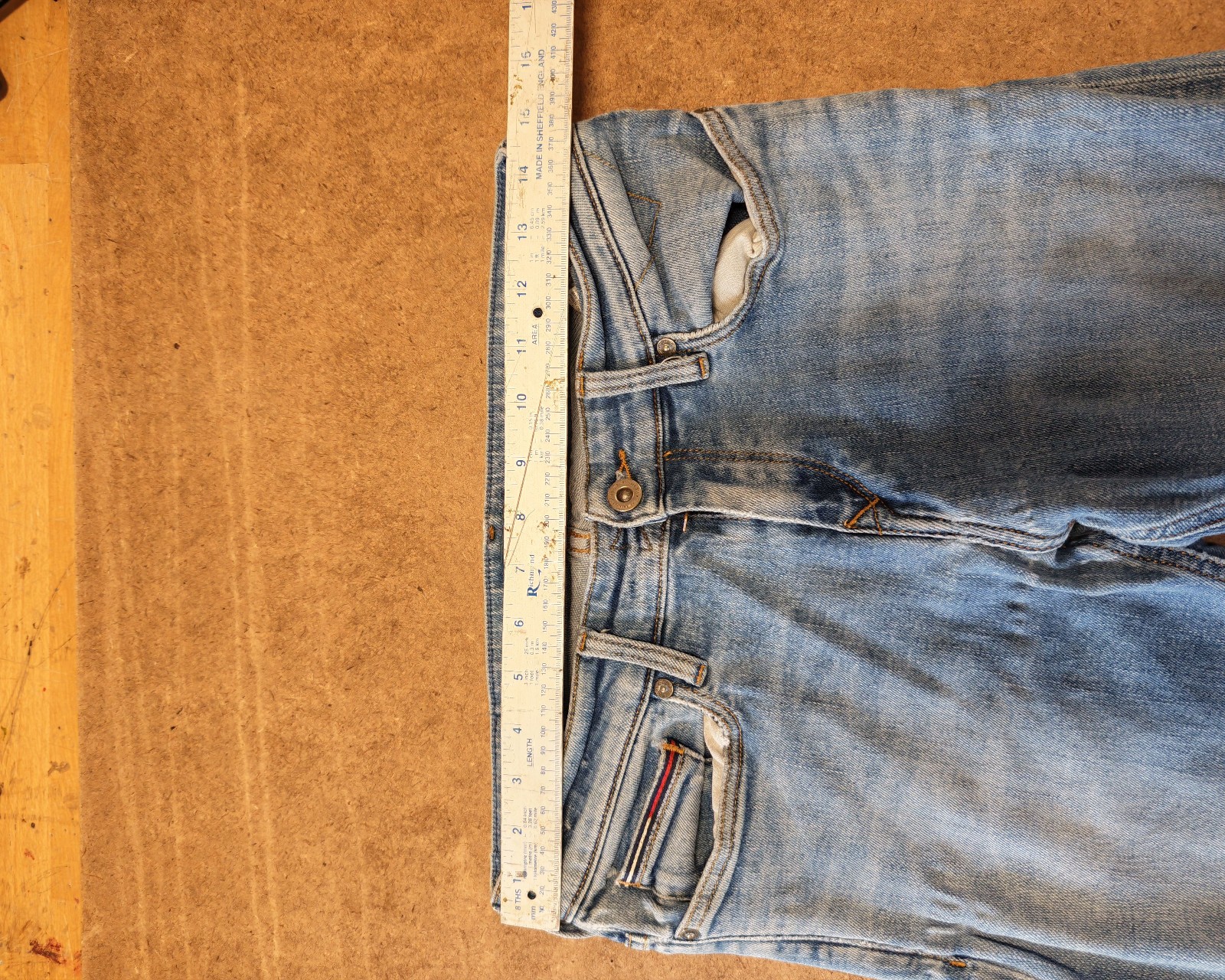 Hilfiger Denim Light Blue Skinny Jeans 30 Waist image 9