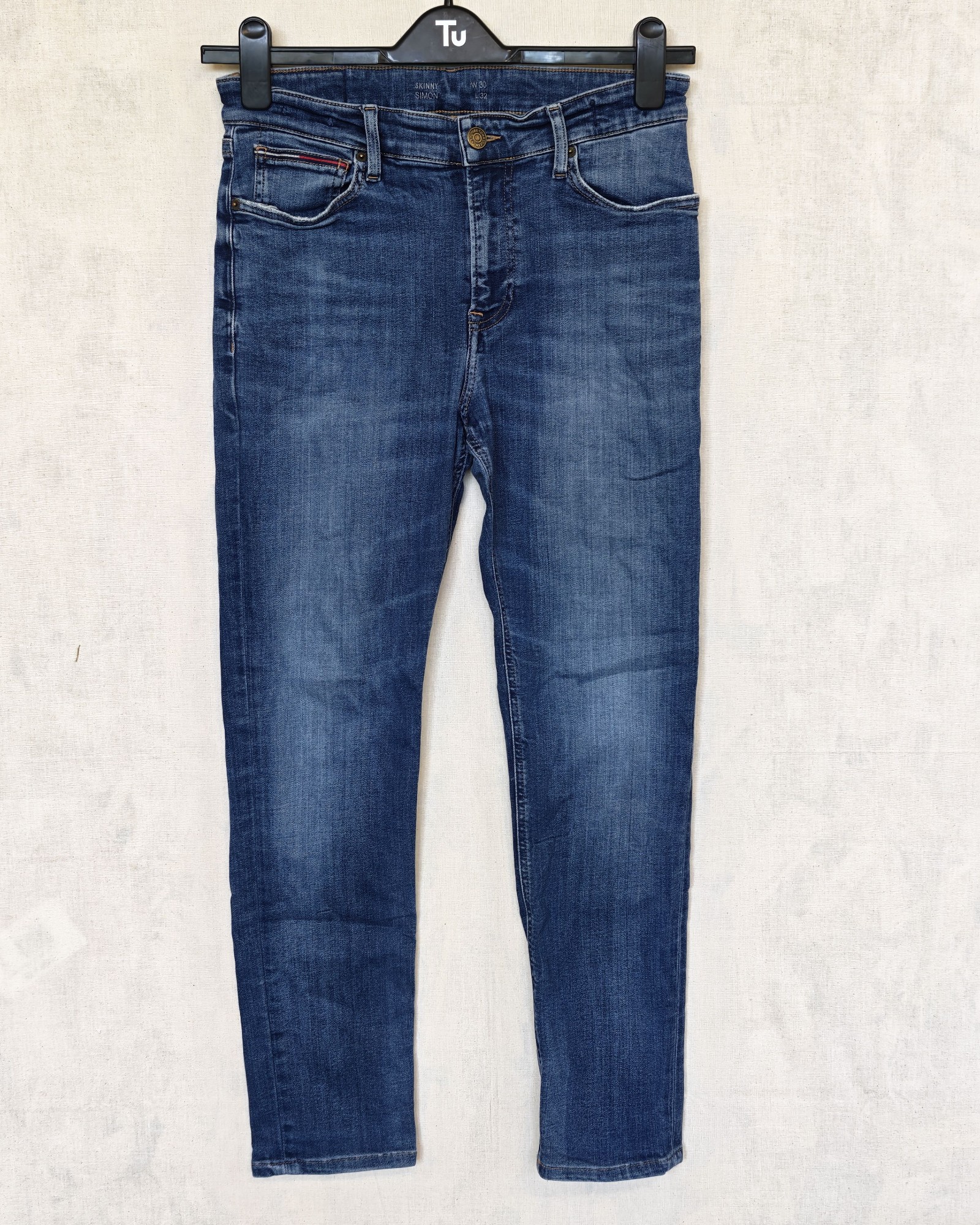 Tommy Jeans Blue Skinny Denim Jeans 30 Waist