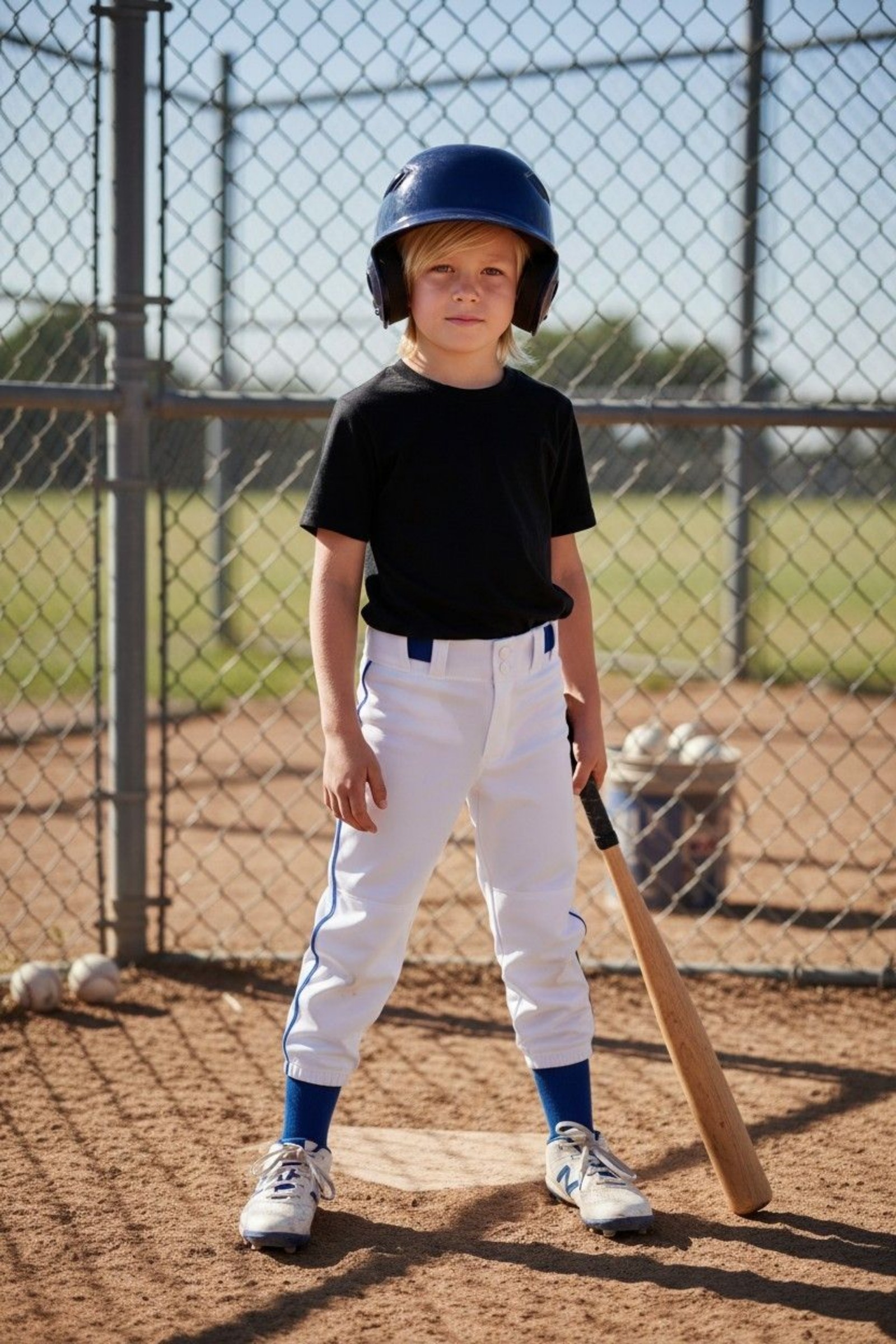 Dirty Mids White & Royal Blue Youth Baseball Pants Yth