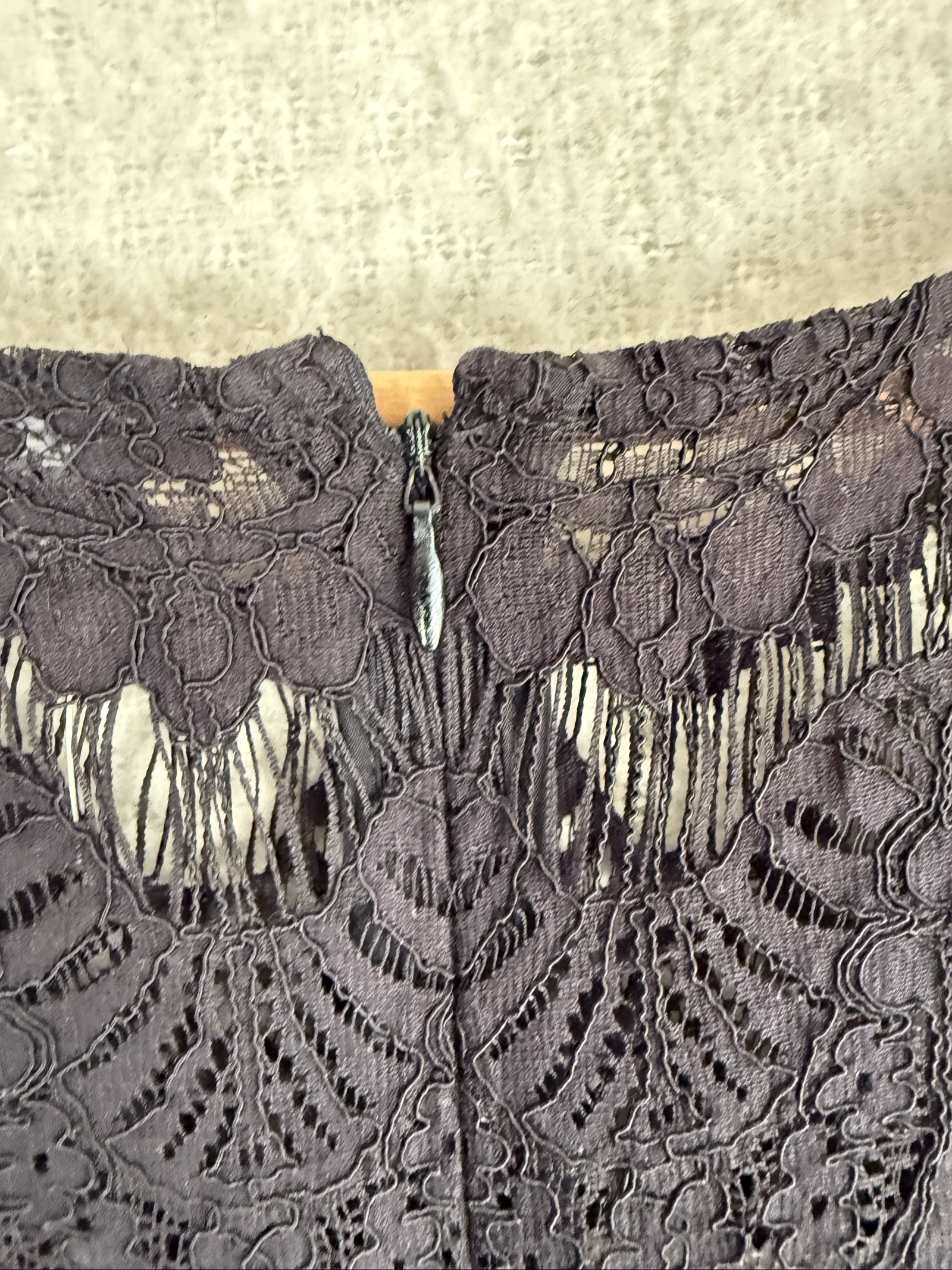 Wallis Black Lace Dress UK 16 Sheer Floral Design Elegant Occasion Wear image 5