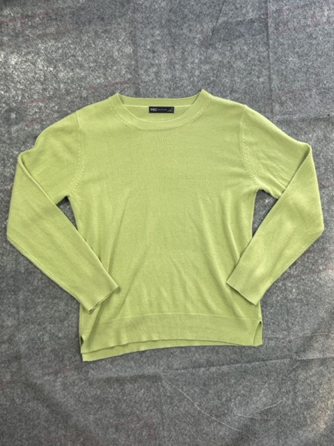 M&S Collection Light Green Sweater Size 12
