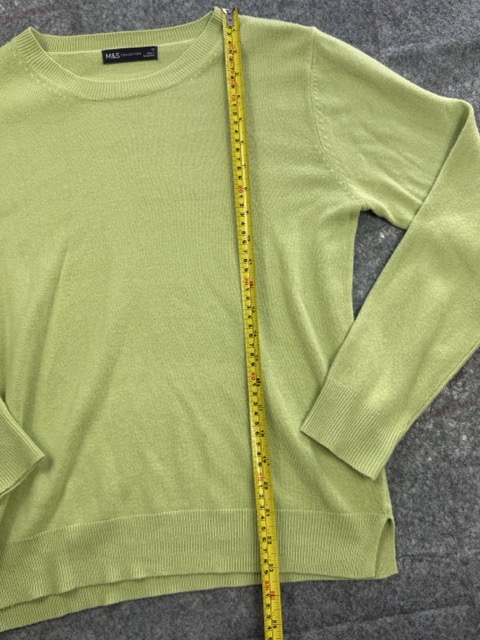 M&S Collection Light Green Sweater Size 12 image 5