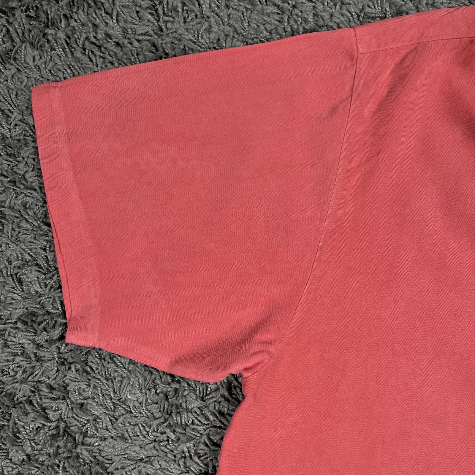 Eagle Dry Goods Co Pink Silk Shirt XL Signature Series image 3
