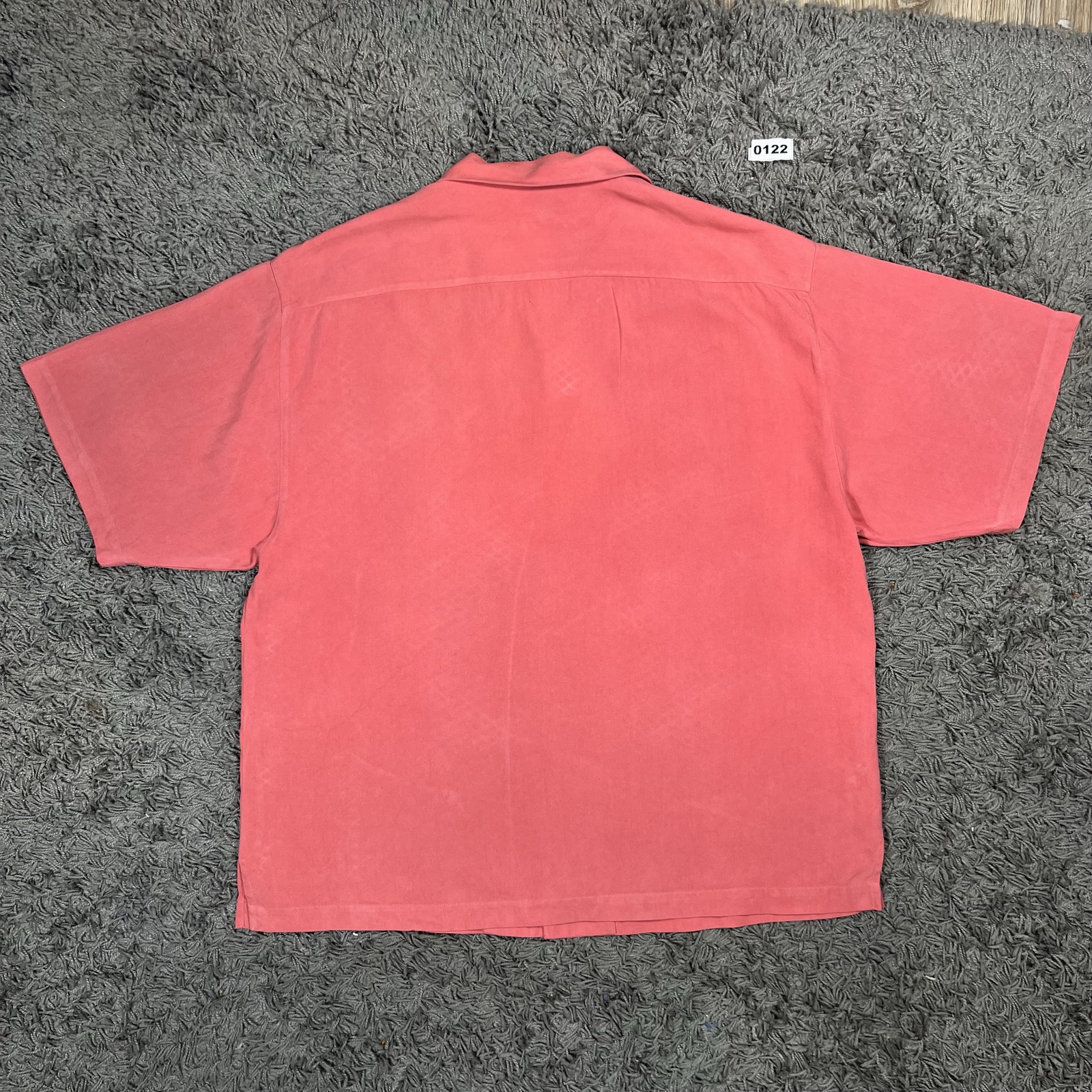 Eagle Dry Goods Co Pink Silk Shirt XL Signature Series image 6