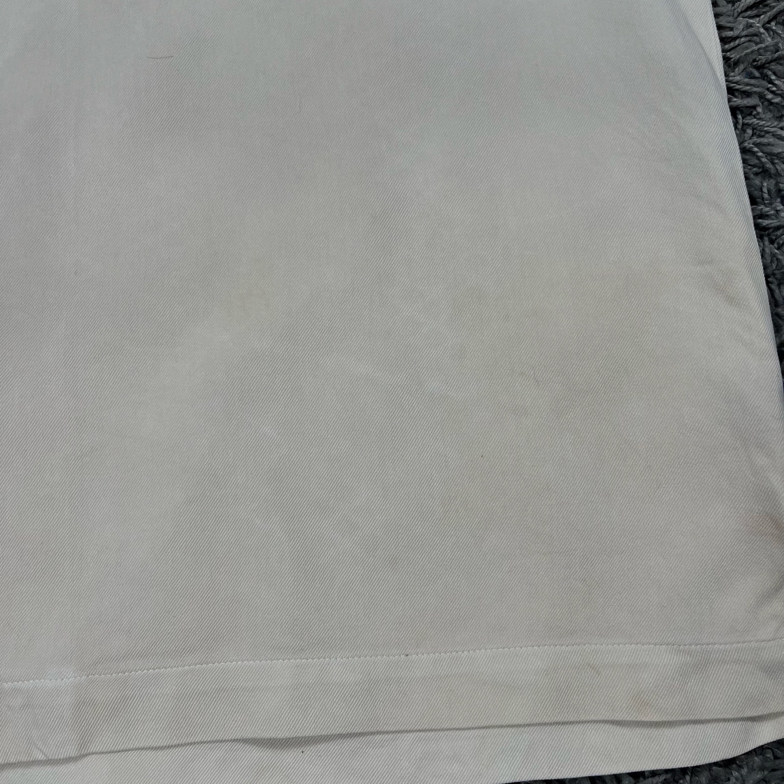 Eagle dry Goods co White Signature Series Silk Shirt Large XL Pocketed Short Sleeve image 6