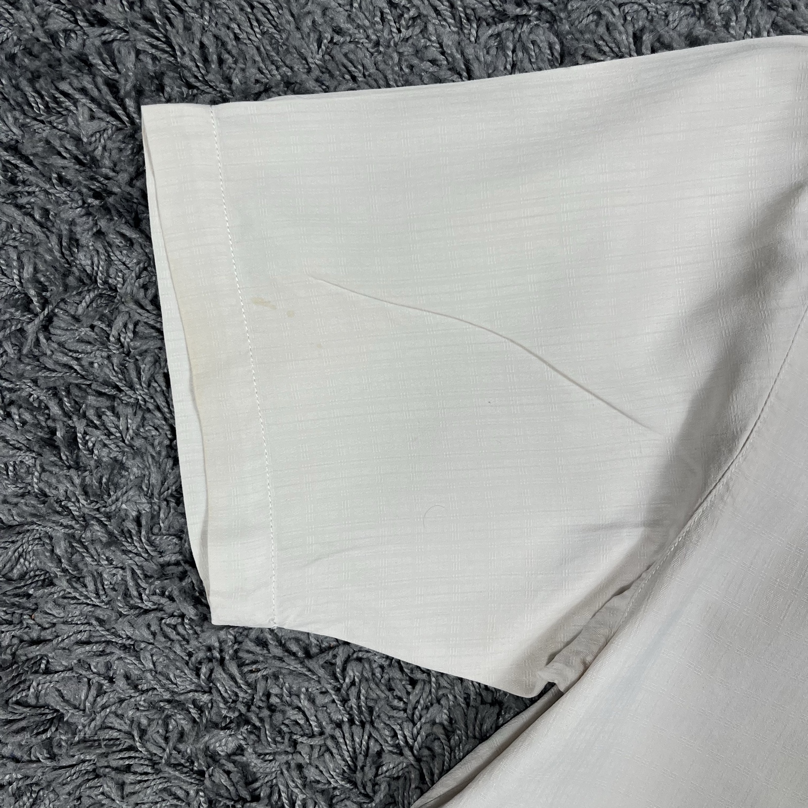 Tommy Bahama Cream Silk Short Sleeve Shirt M image 4