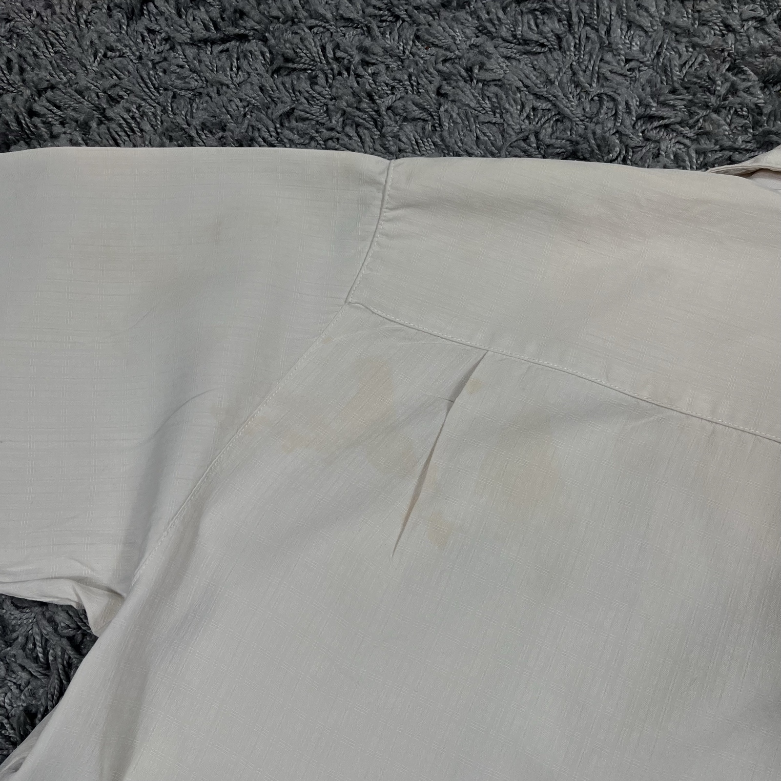 Tommy Bahama Cream Silk Short Sleeve Shirt M image 10