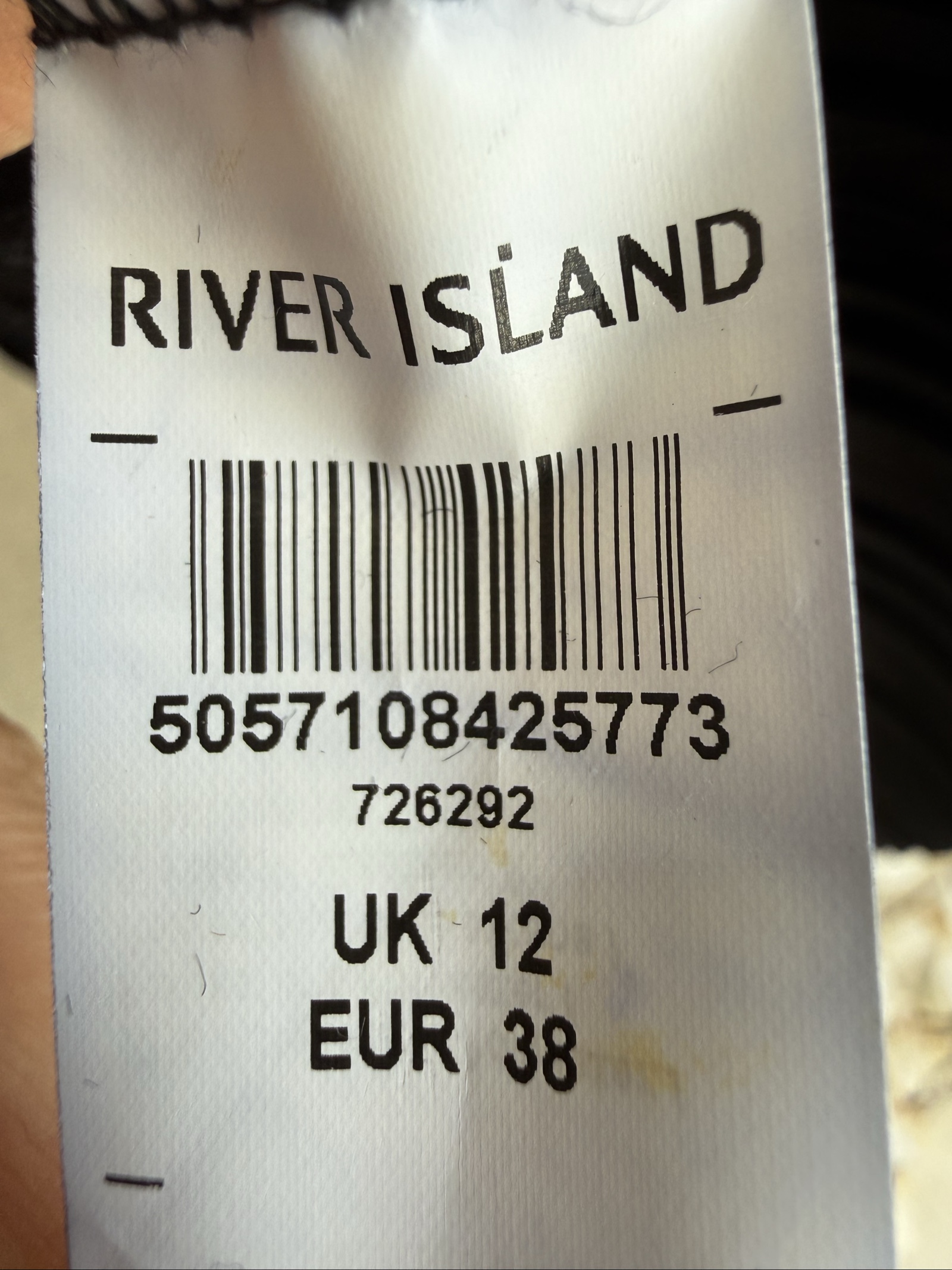 River Island Black Velvet Pleated Vest Top UK 12 Cocktail Elegant image 6