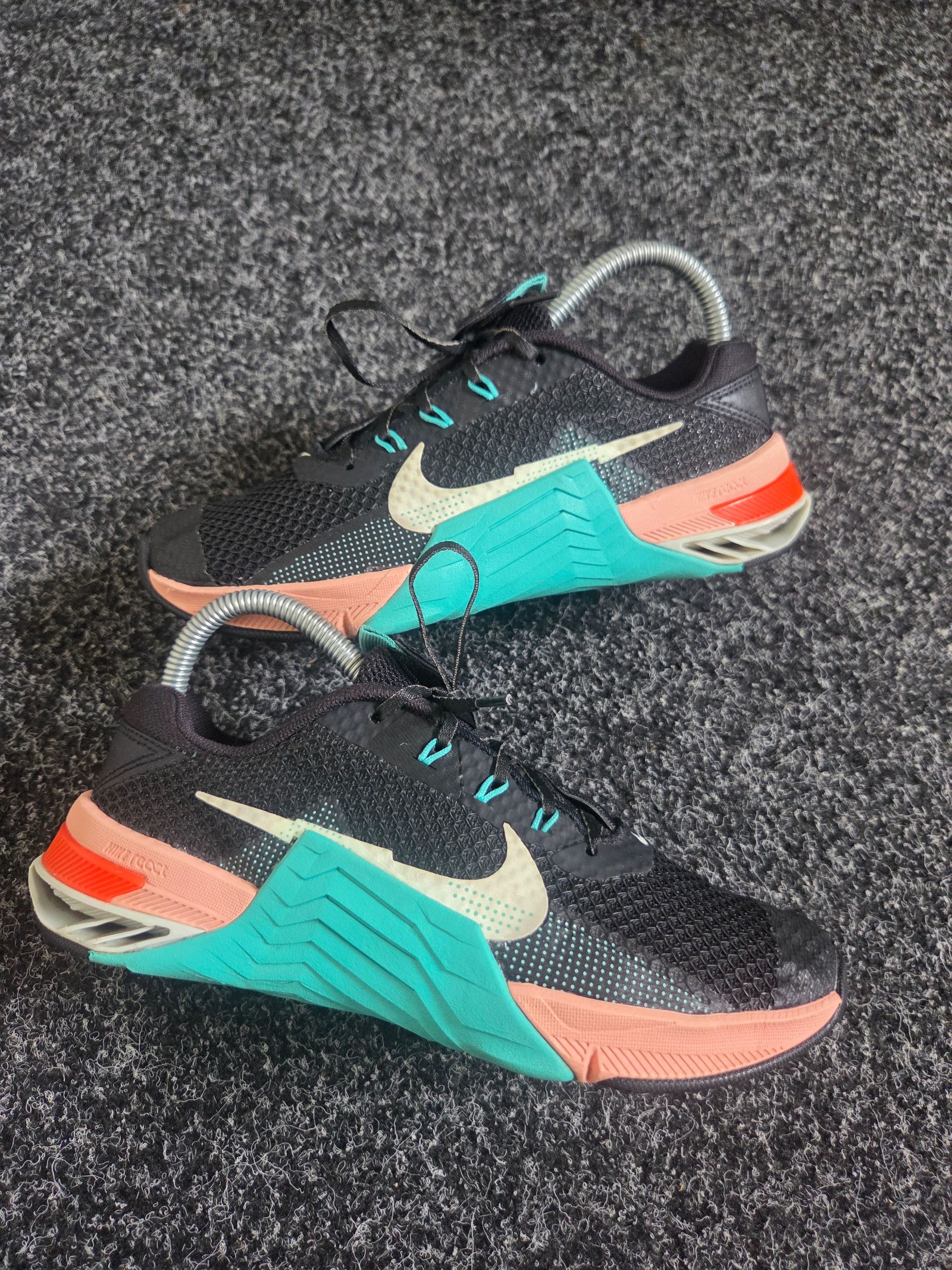 Nike Metcon 7 “Black Washed Teal” Women’s UK 5 Gym Training Shoes CZ8280-038
