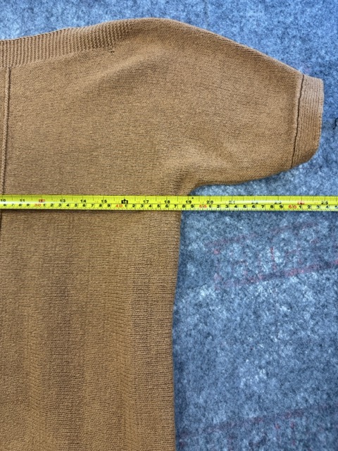 White Stuff Tan Knit Short Sleeve Sweater image 6