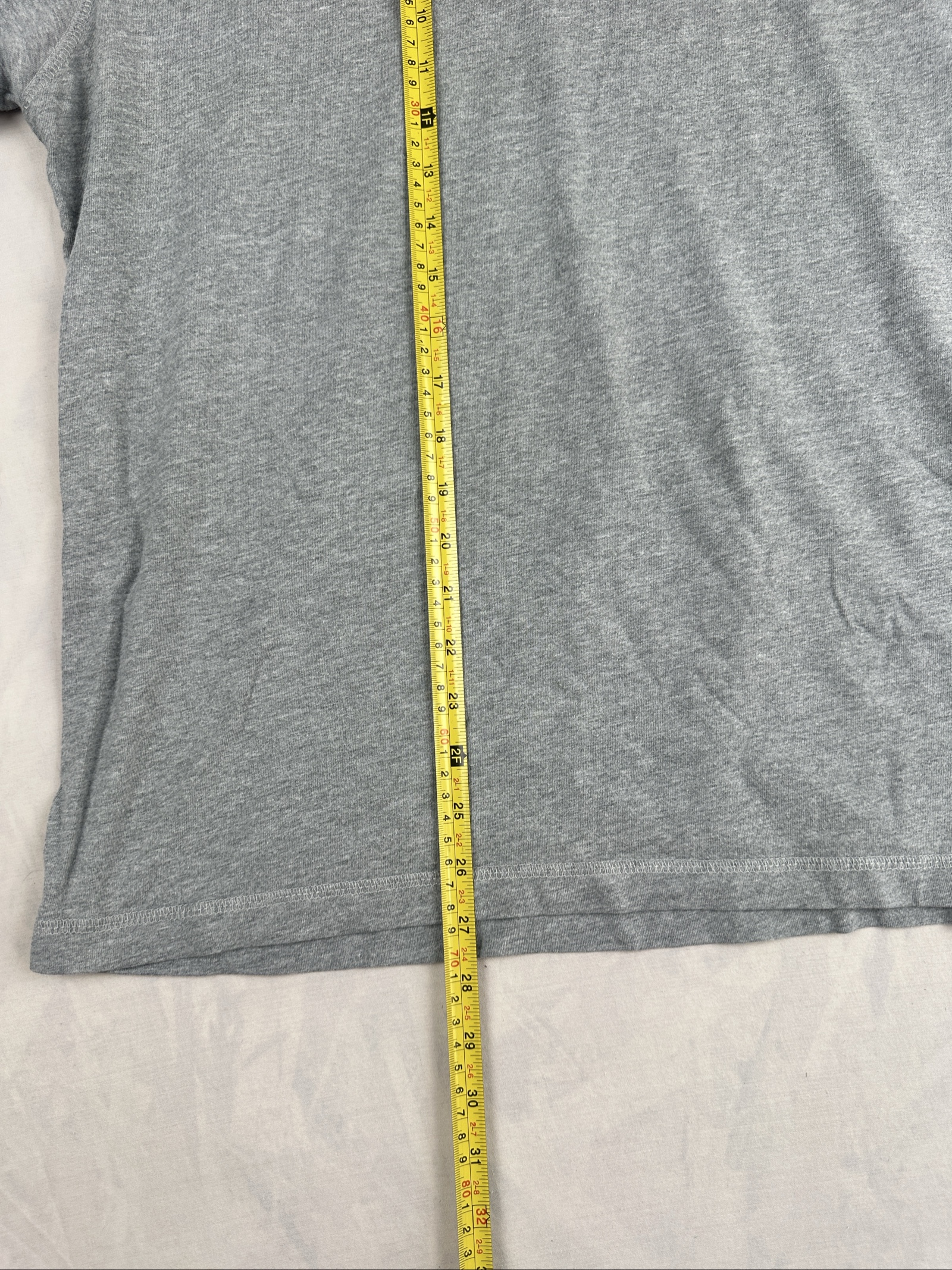 Nike Grey Cotton Crew Neck T-Shirt Size L image 2