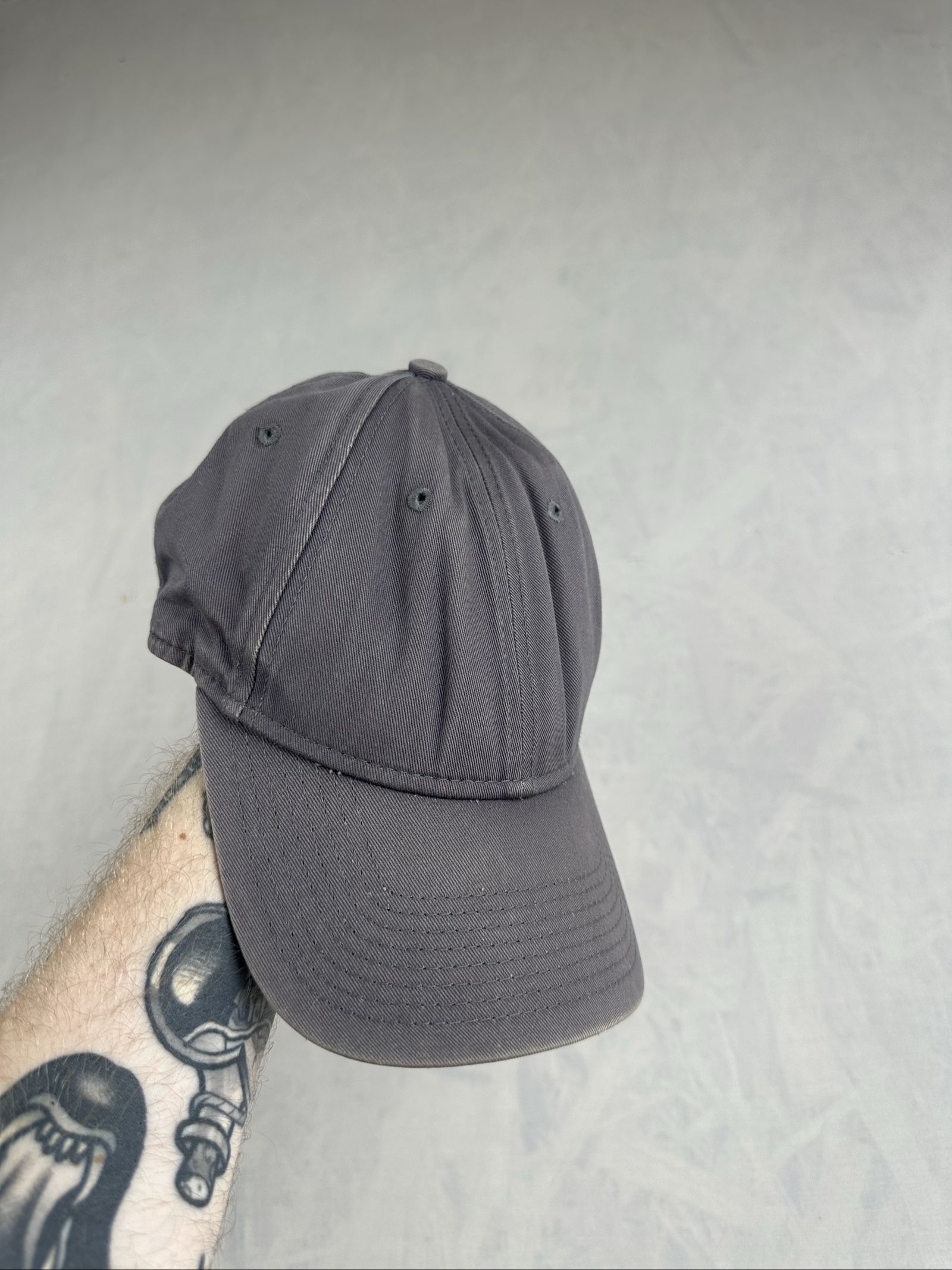 New Era Grey 9FORTY Adjustable Baseball Cap One Size