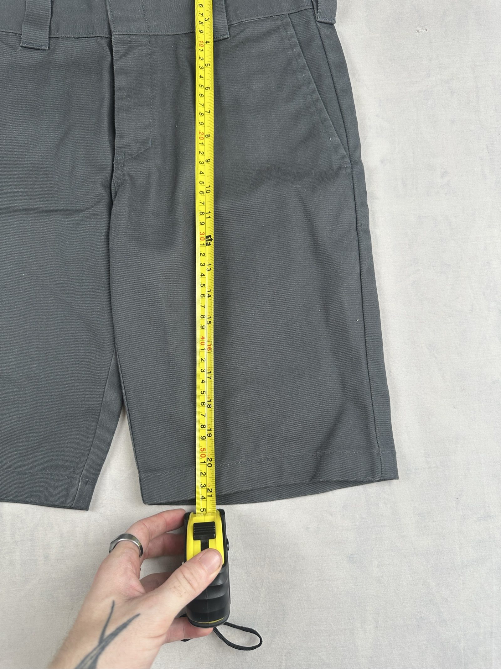 Dickies Black Slim Fit Shorts Waist 30 image 2