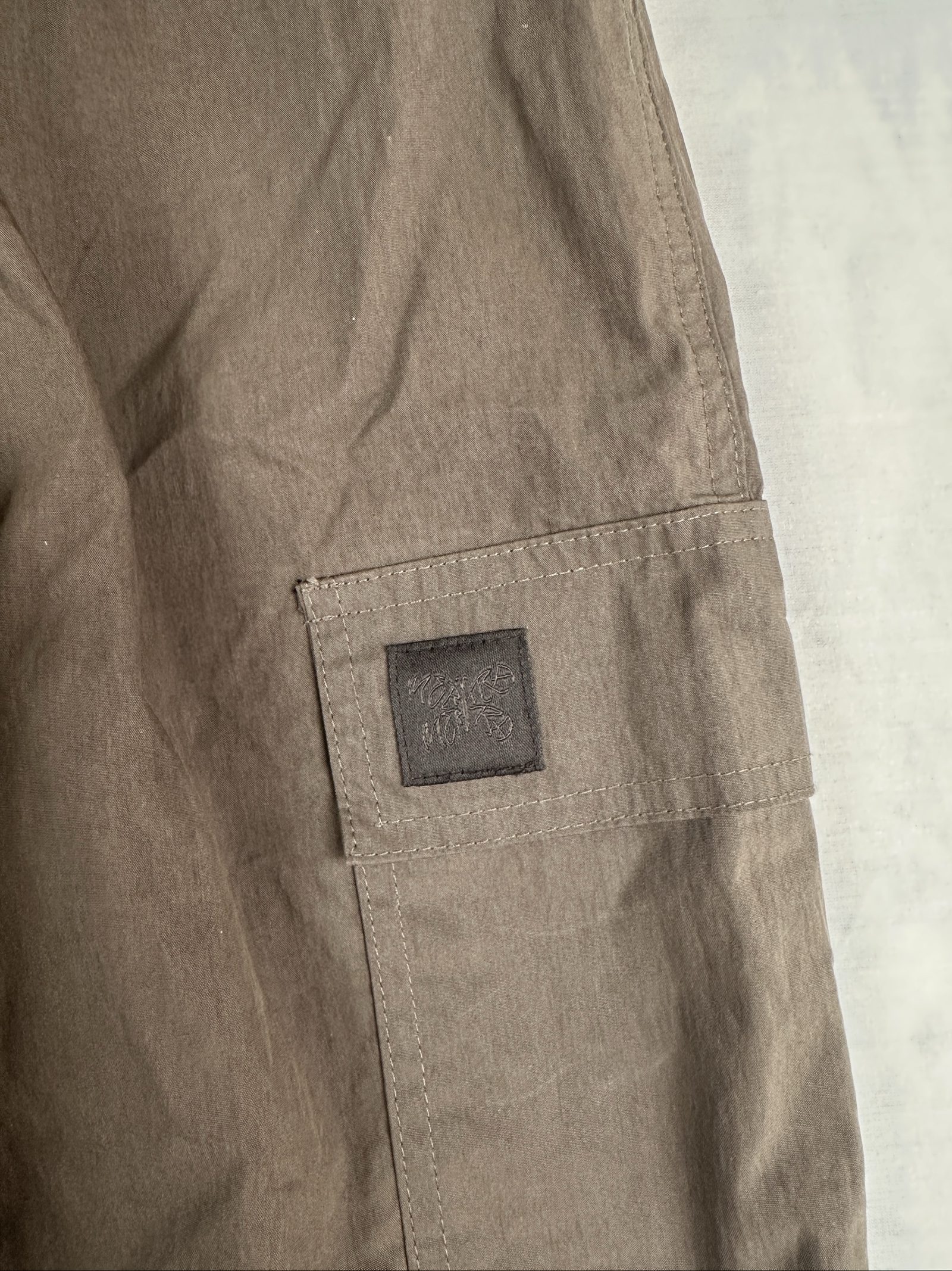 Mertra Brown Cargo Trousers XS Cotton Nylon Blend image 6