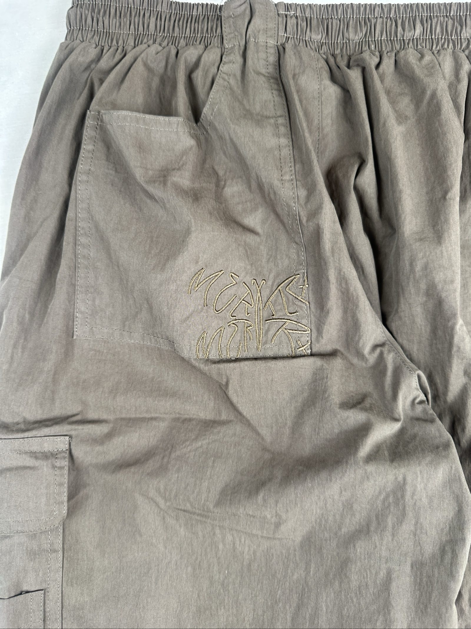 Mertra Brown Cargo Trousers XS Cotton Nylon Blend image 7
