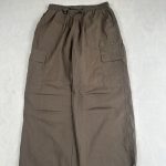 Mertra Brown Parachute Cargos Trousers XS Cotton Nylon Blend