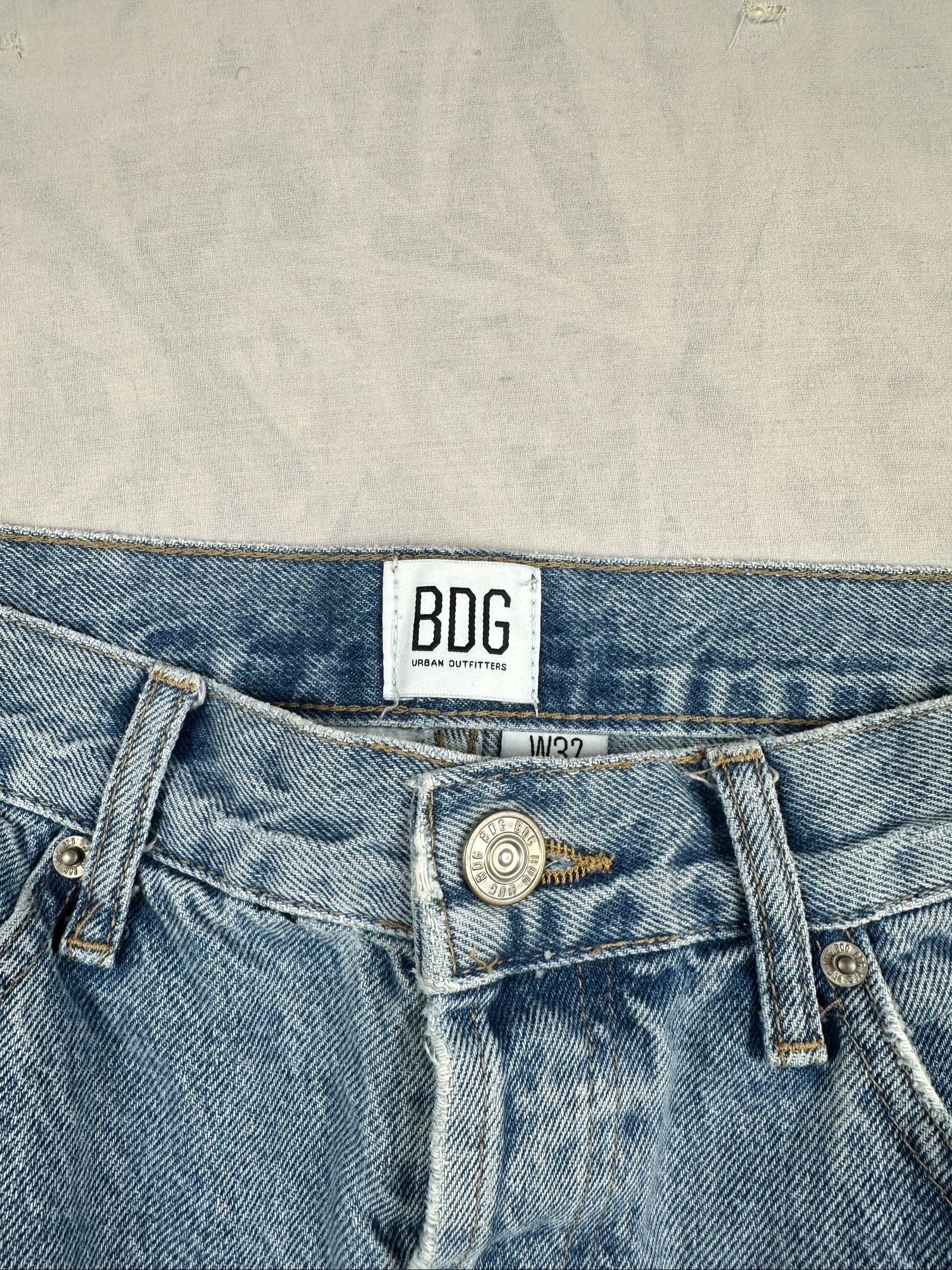 BDG Light Blue Denim Jeans W32 Casual Fit image 5