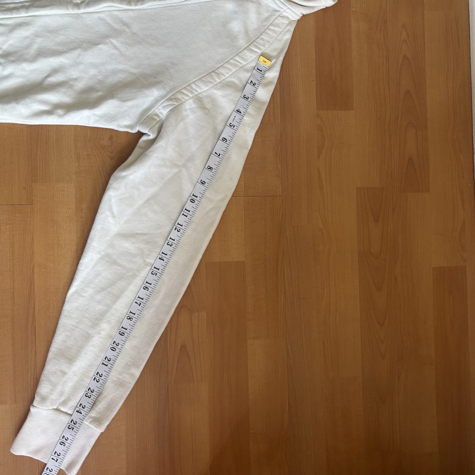 Moschino Cream Zip Up Sweatshirt Large image 10