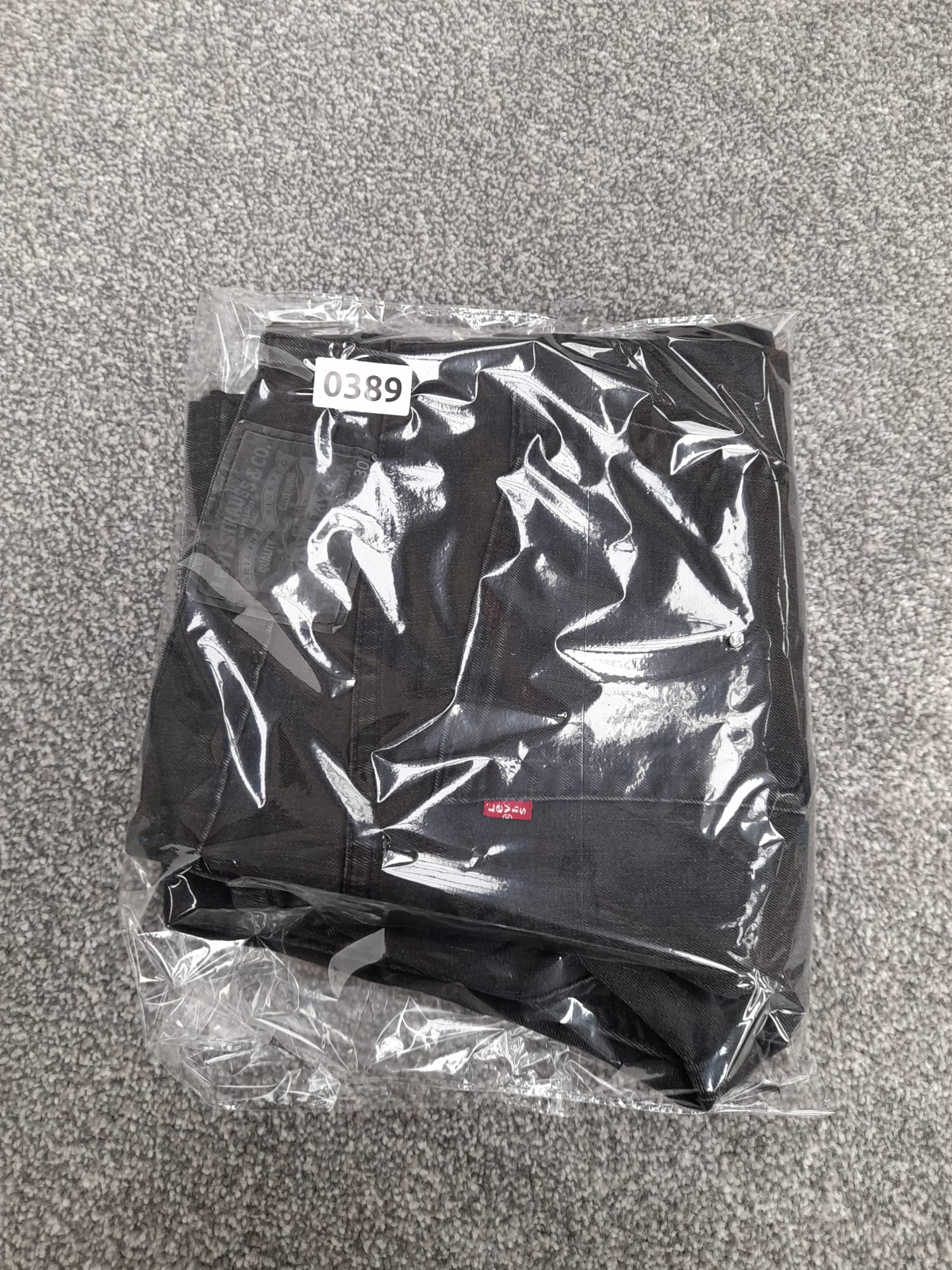 Levi's Black 511 Slim Fit Denim Jeans 36" image 7