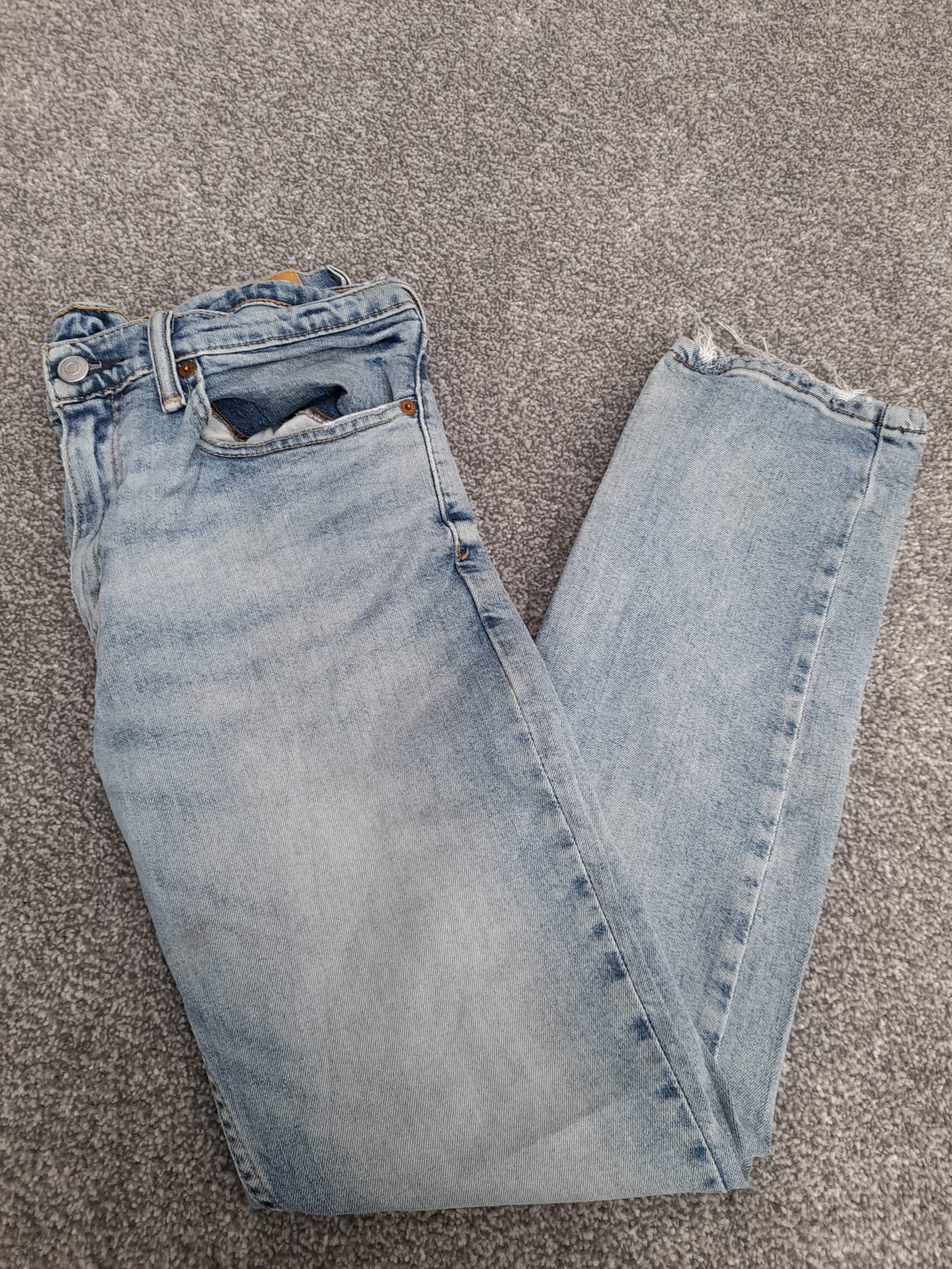 Levi's Light Blue 541 Vintage Fit Red tab 34" image 7