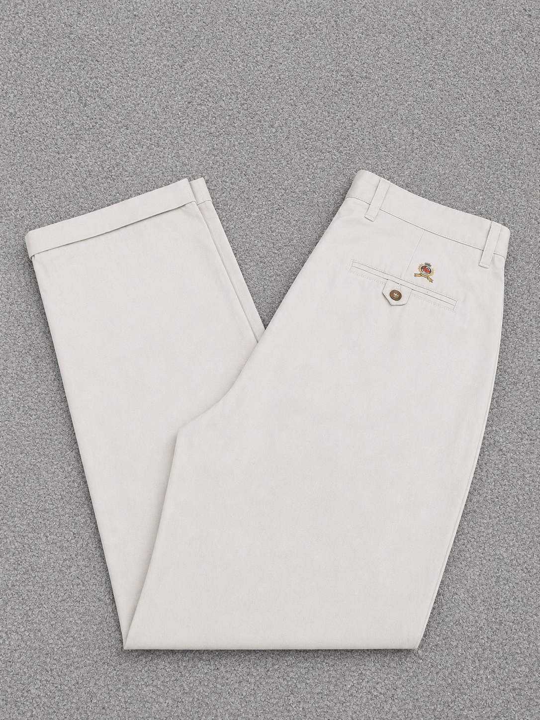 Tommy Hilfiger Beige Cotton Trousers 33"