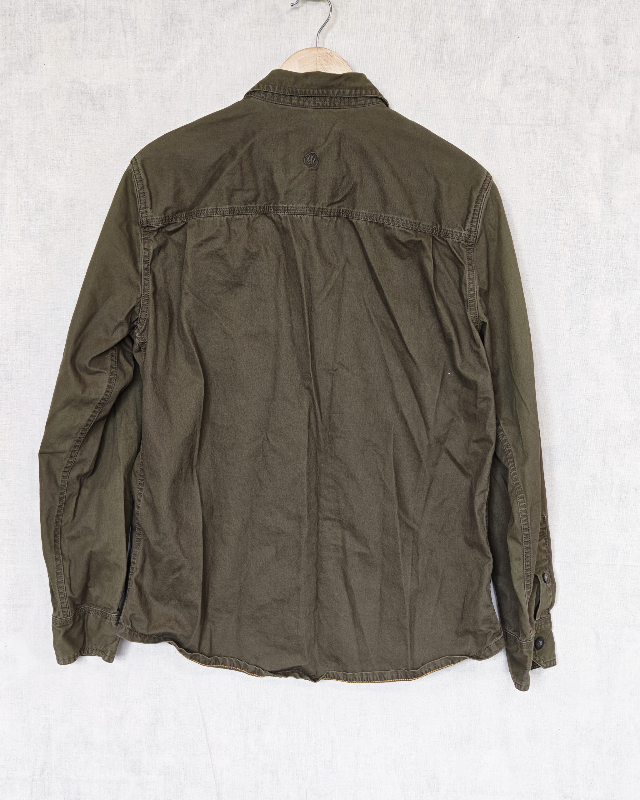 Fat Face Olive Green Shirt Jacket Medium Cotton image 2