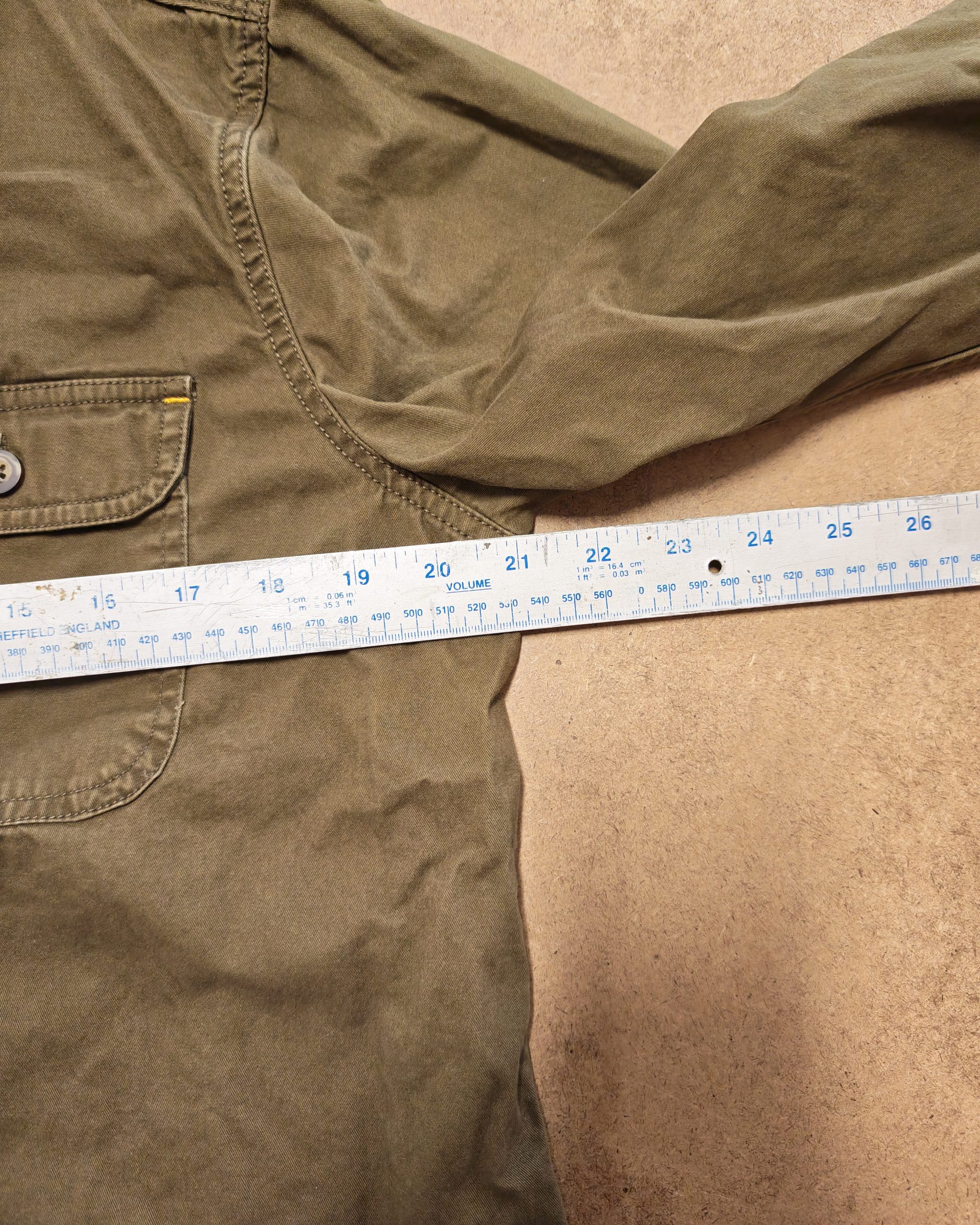 Fat Face Olive Green Shirt Jacket Medium Cotton image 10