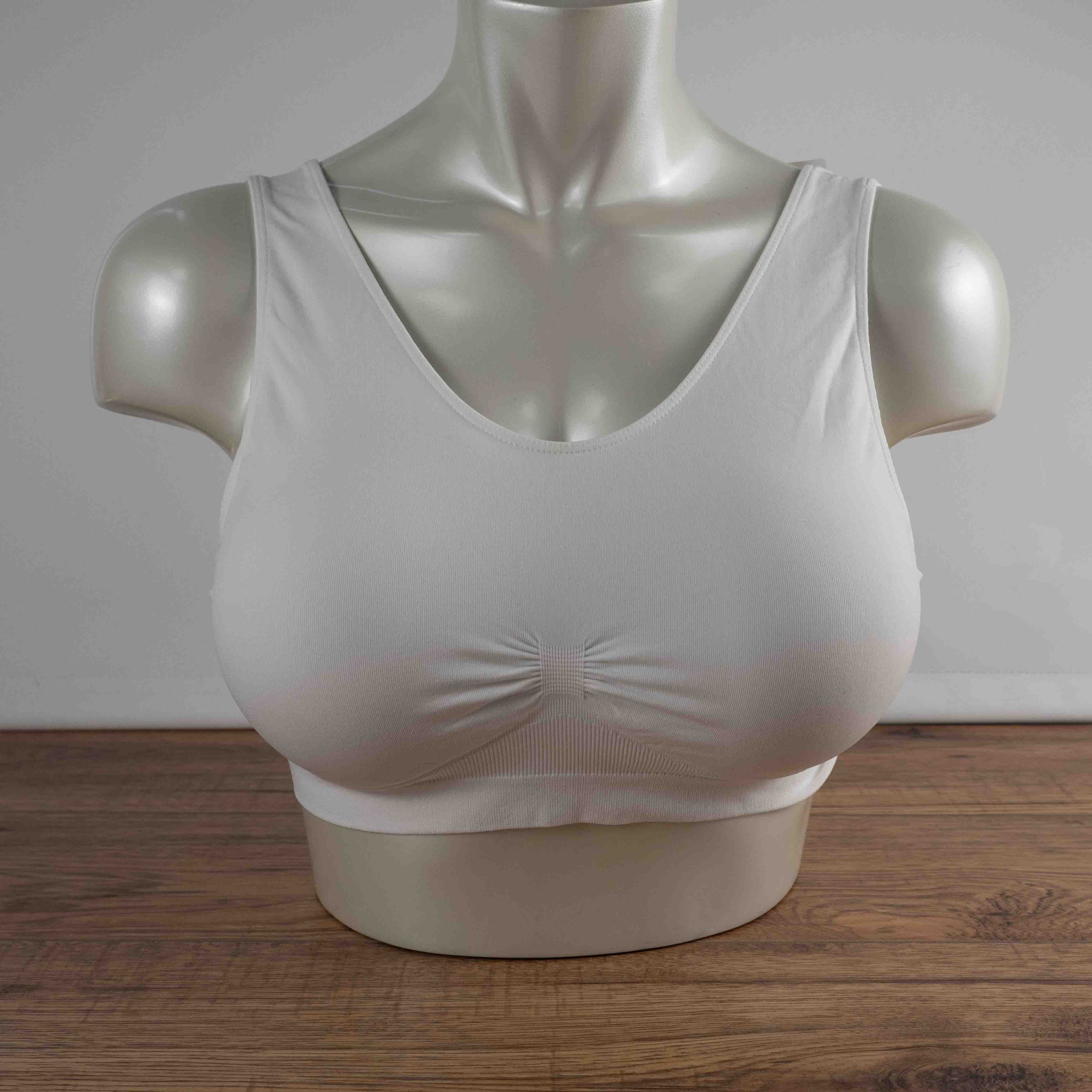 Anita White Maternity Seamless Size Large Bra NWT