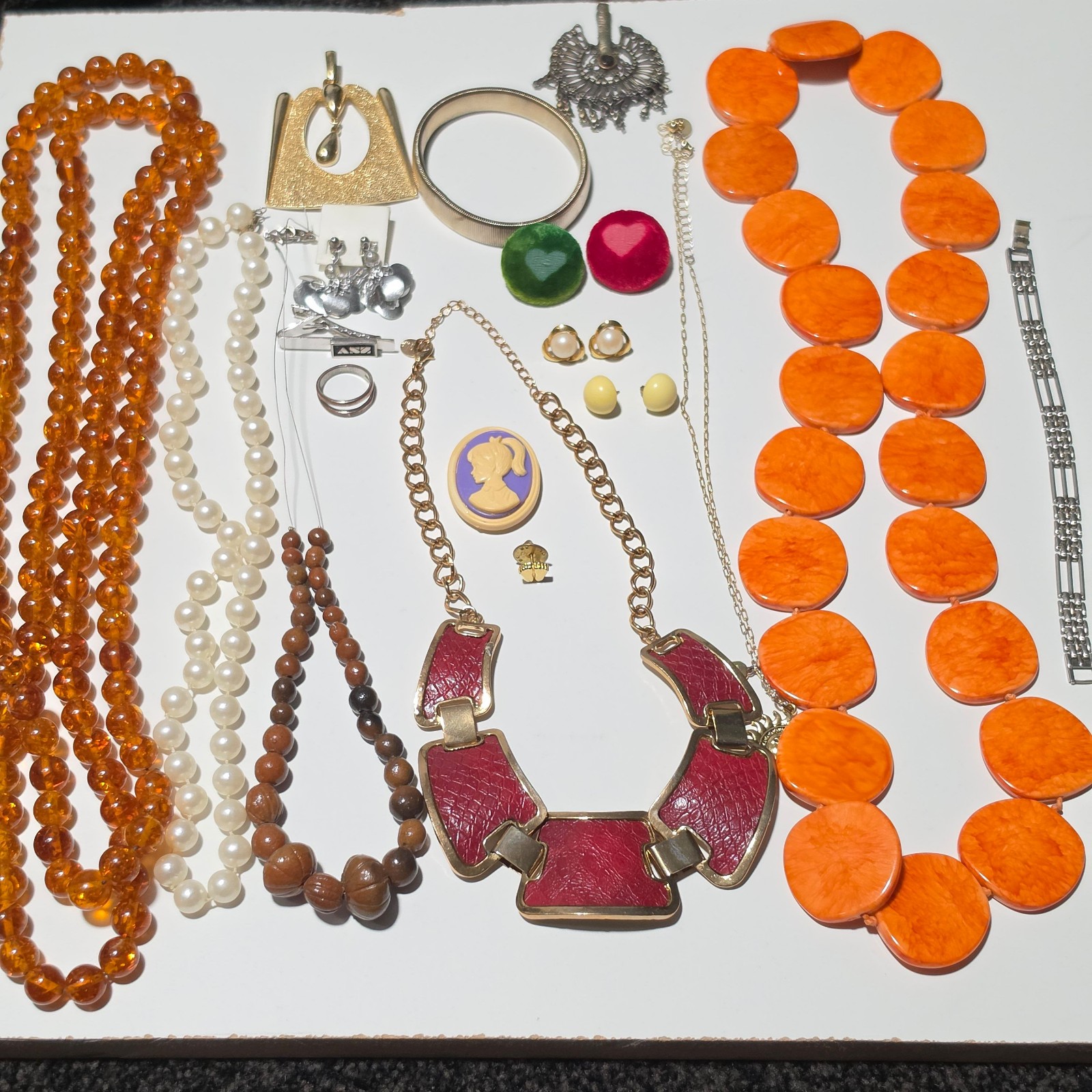 Mixed Multi-Colour Statement Jewelry Lot