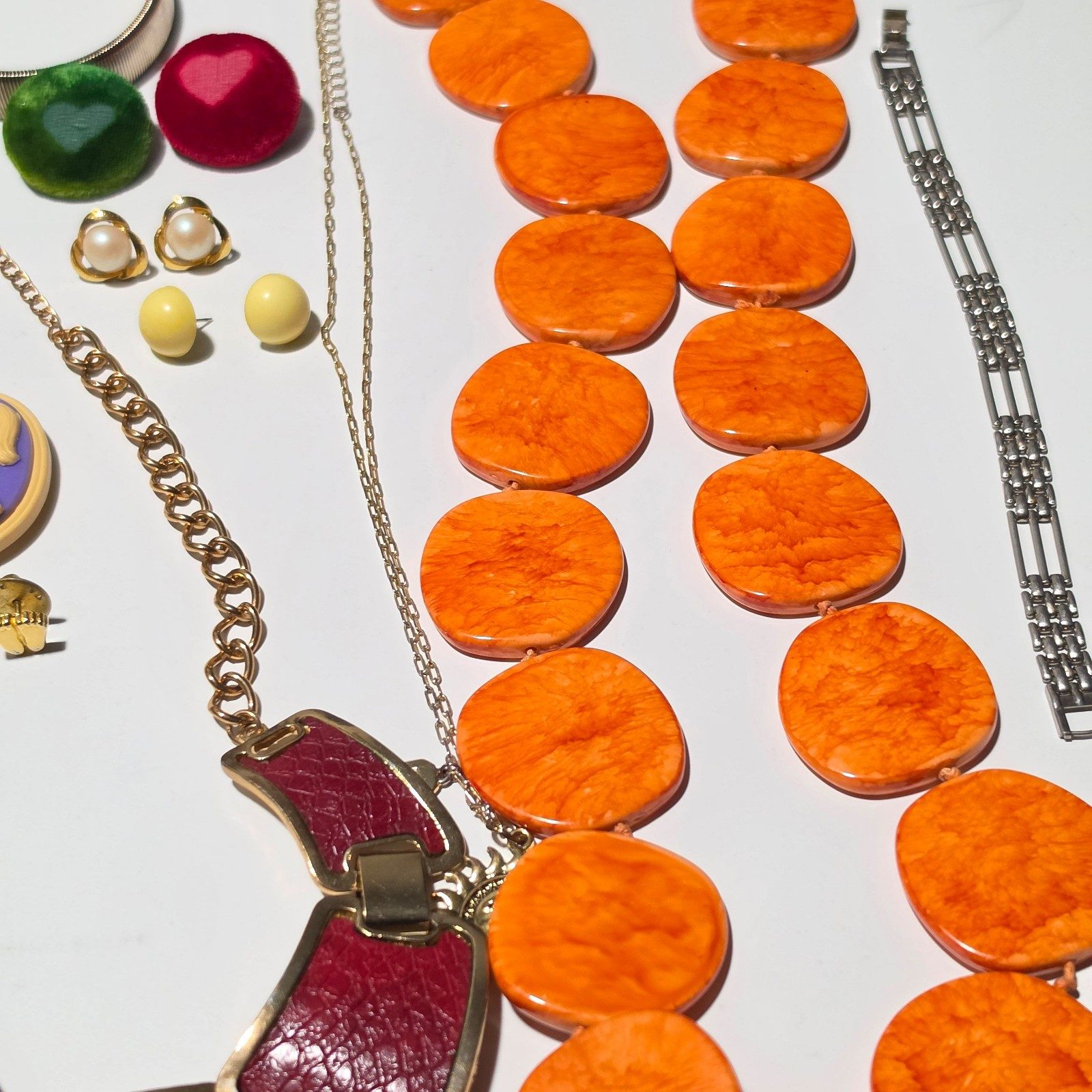 Mixed Multi-Colour Statement Jewelry Lot image 2