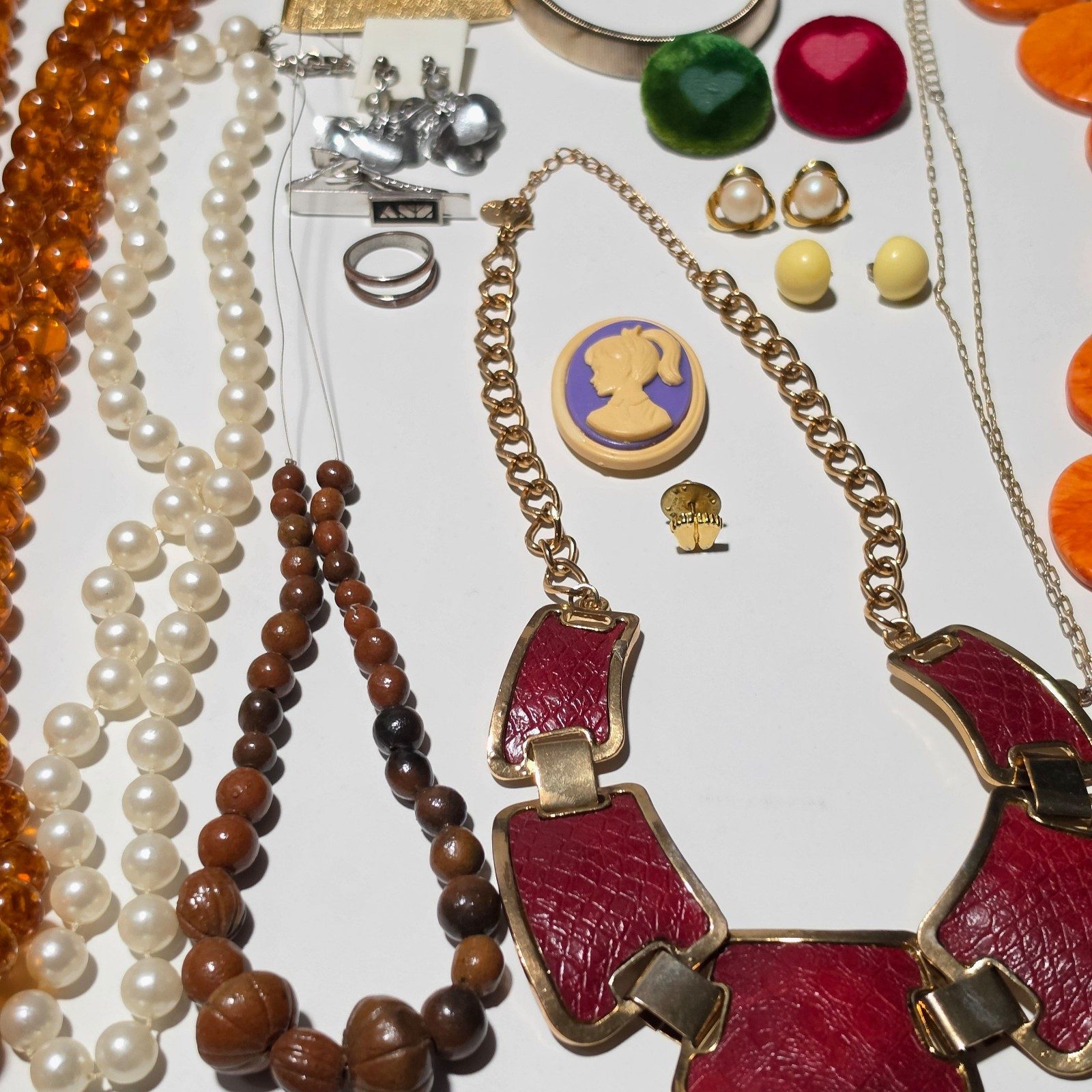 Mixed Multi-Colour Statement Jewelry Lot image 3